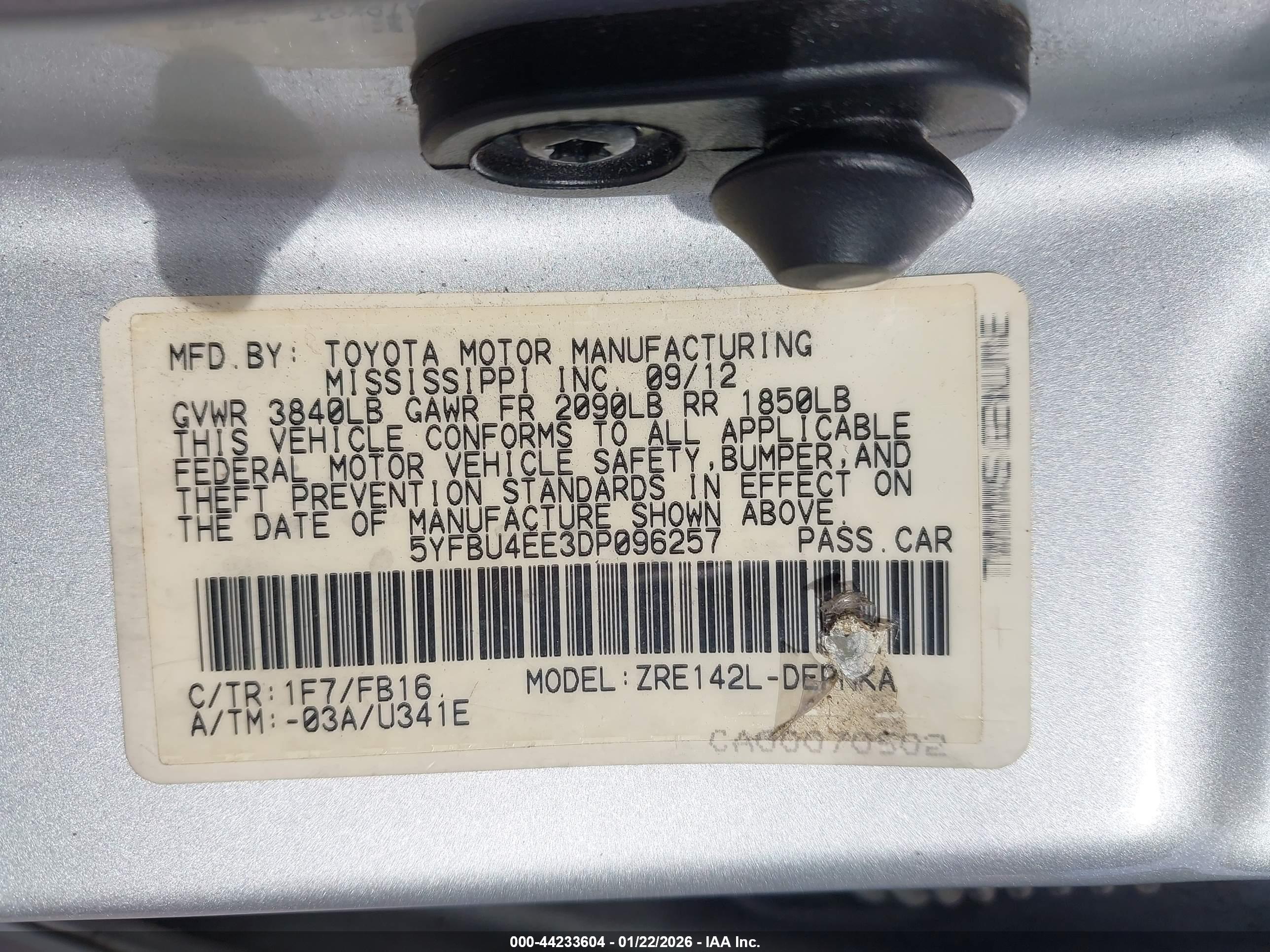 TOYOTA COROLLA image 9