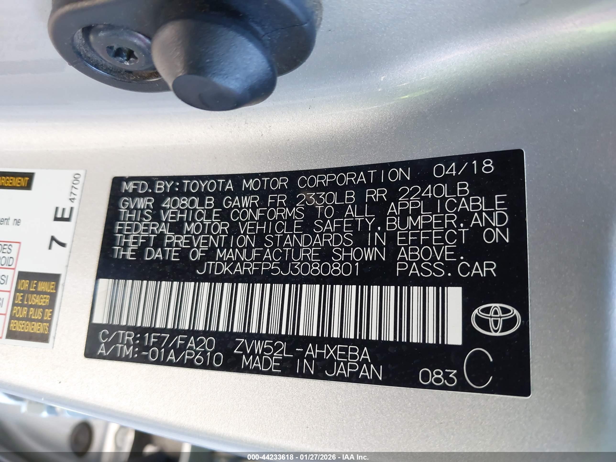 TOYOTA PRIUS image 9
