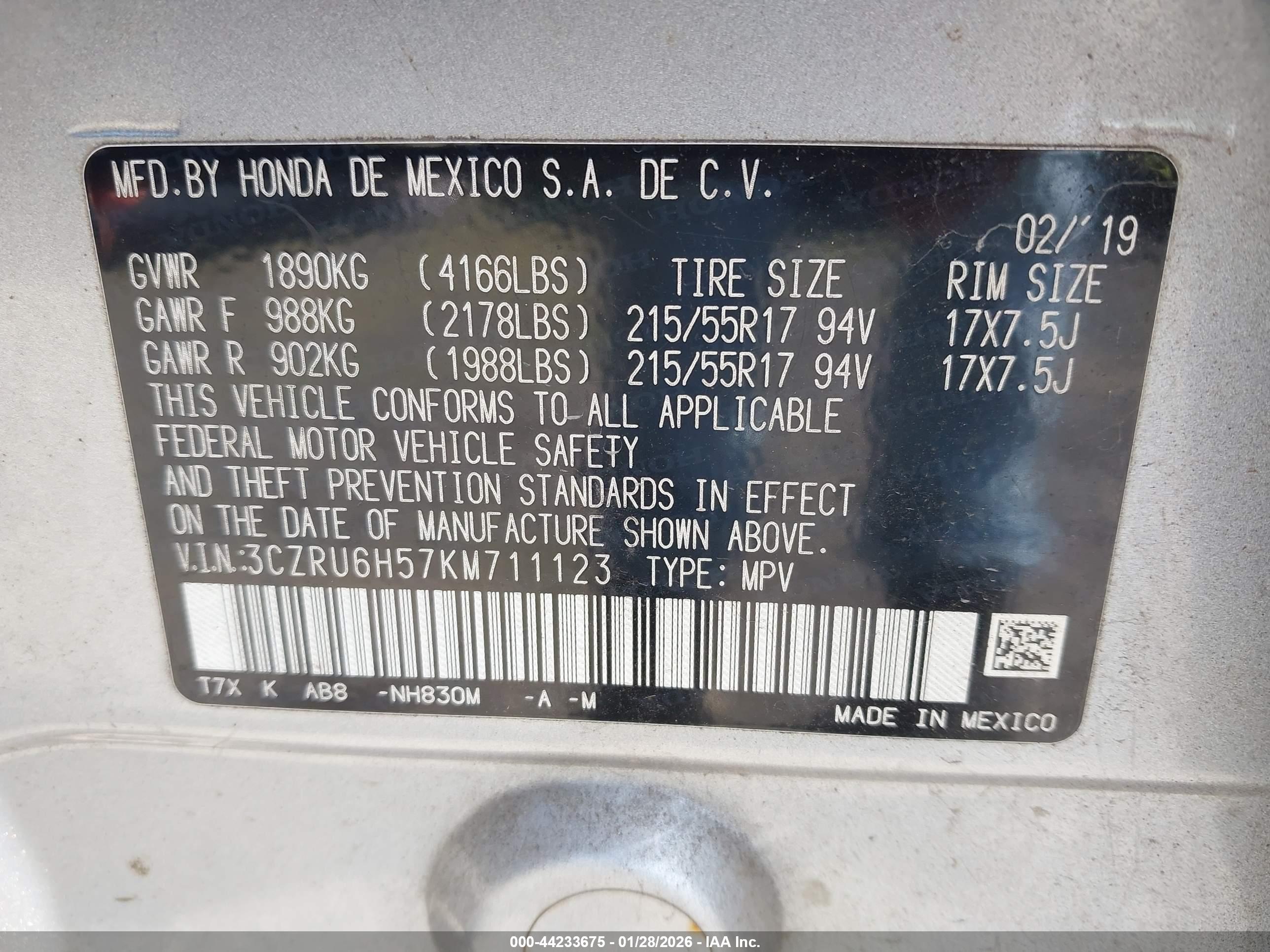 HONDA HR-V image 9