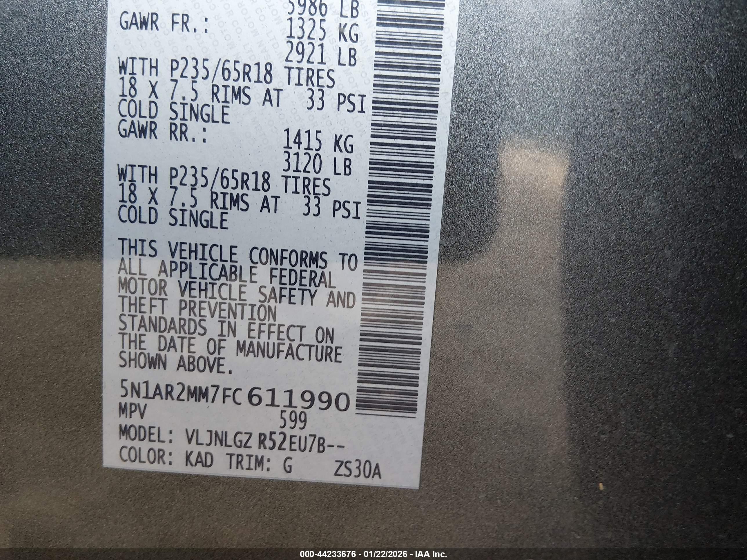 NISSAN PATHFINDER image 9