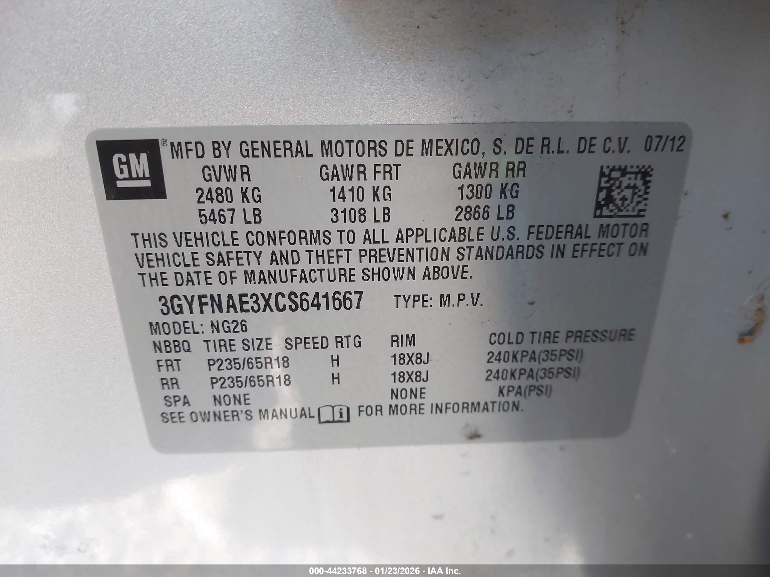 CADILLAC SRX image 9