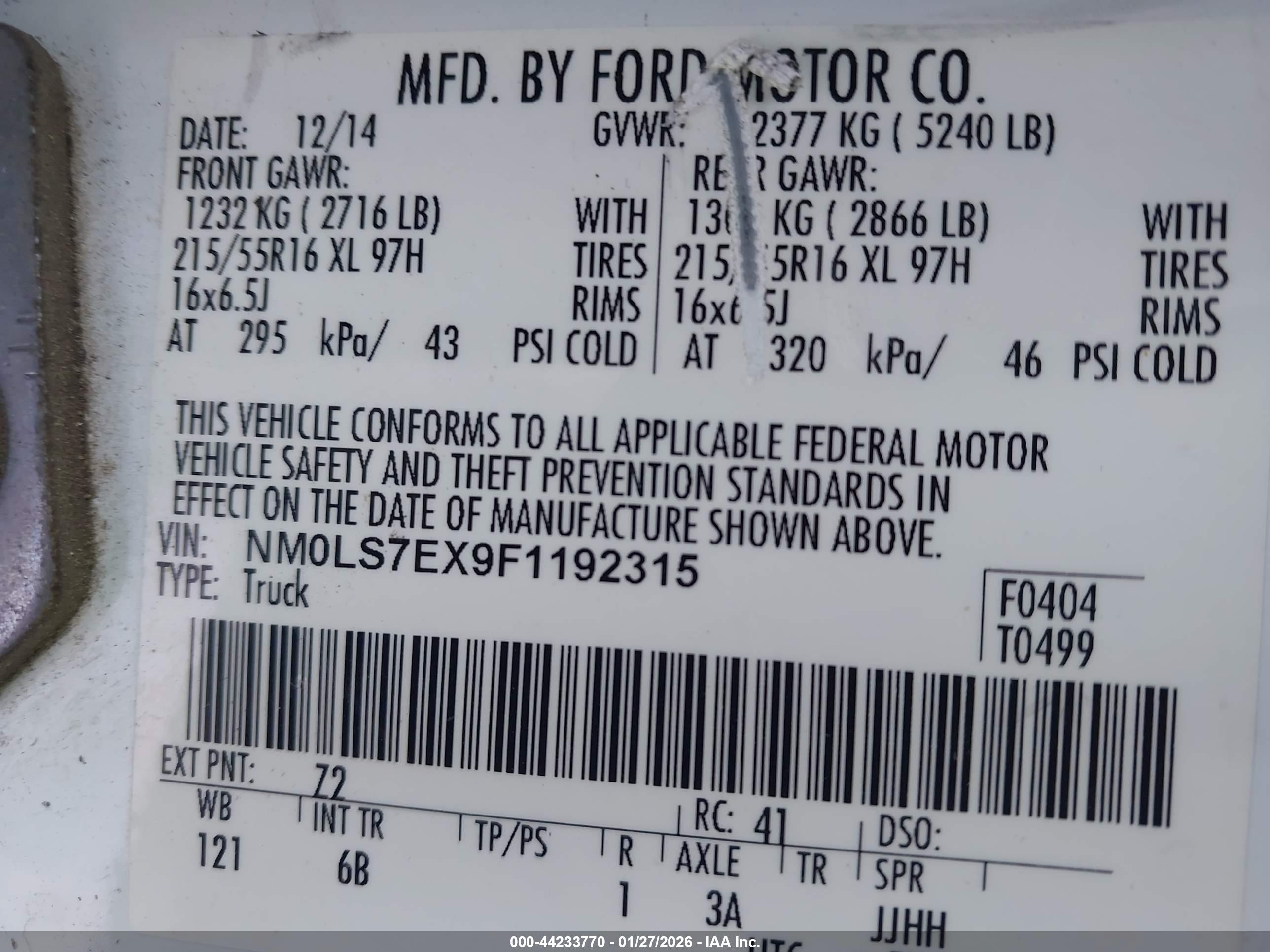 FORD TRANSIT image 9