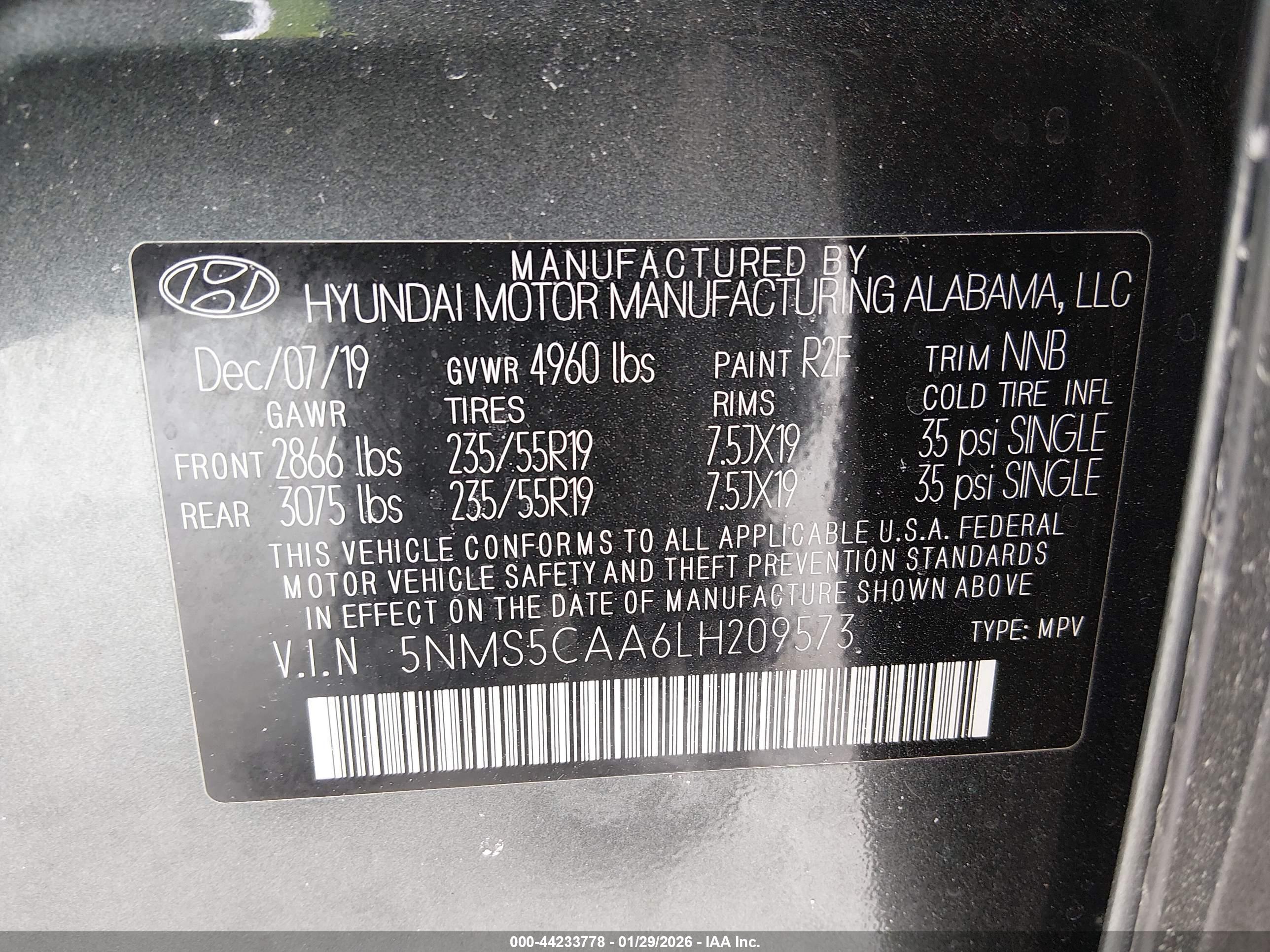 HYUNDAI SANTA image 9