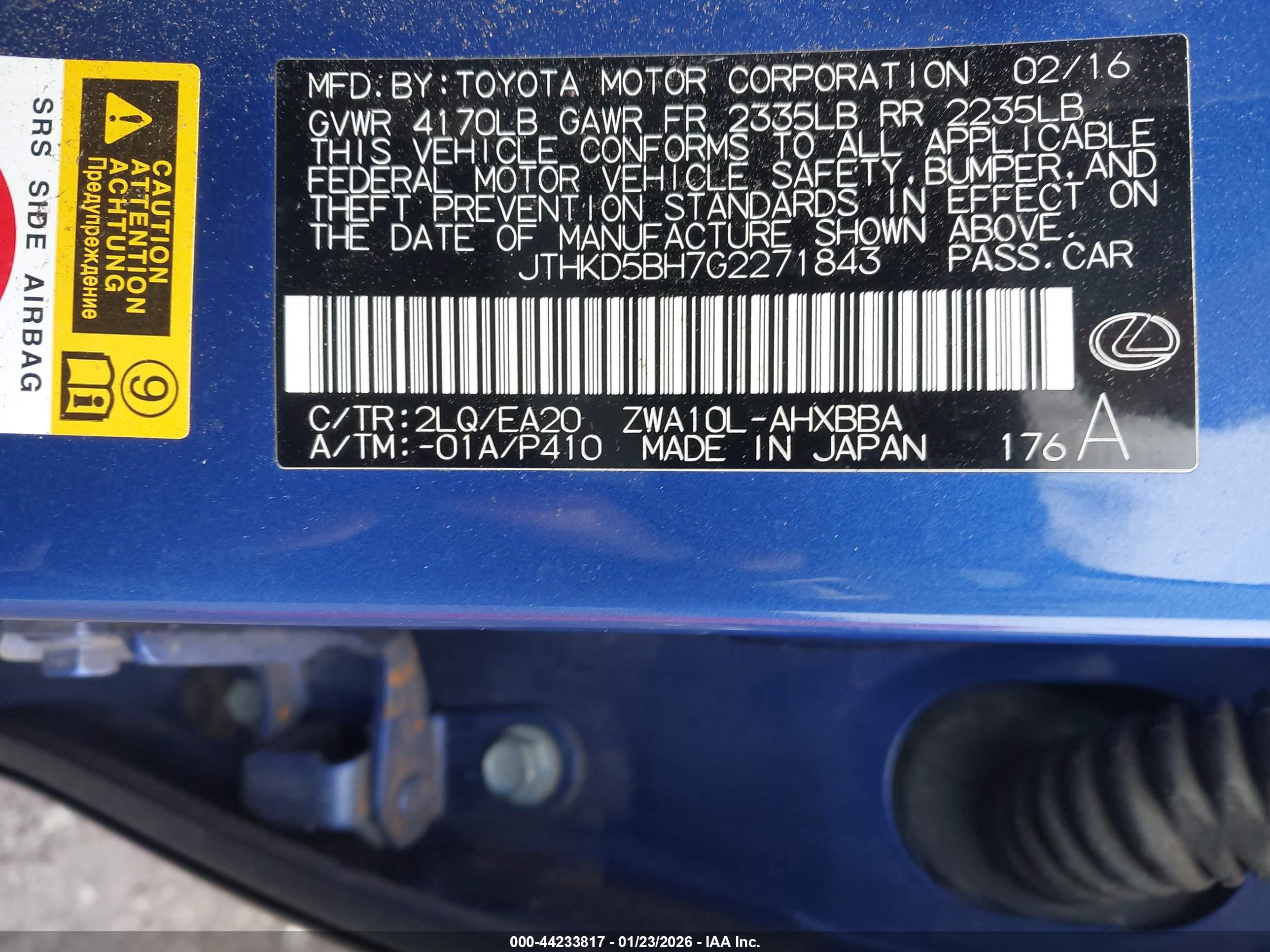 LEXUS CT image 9
