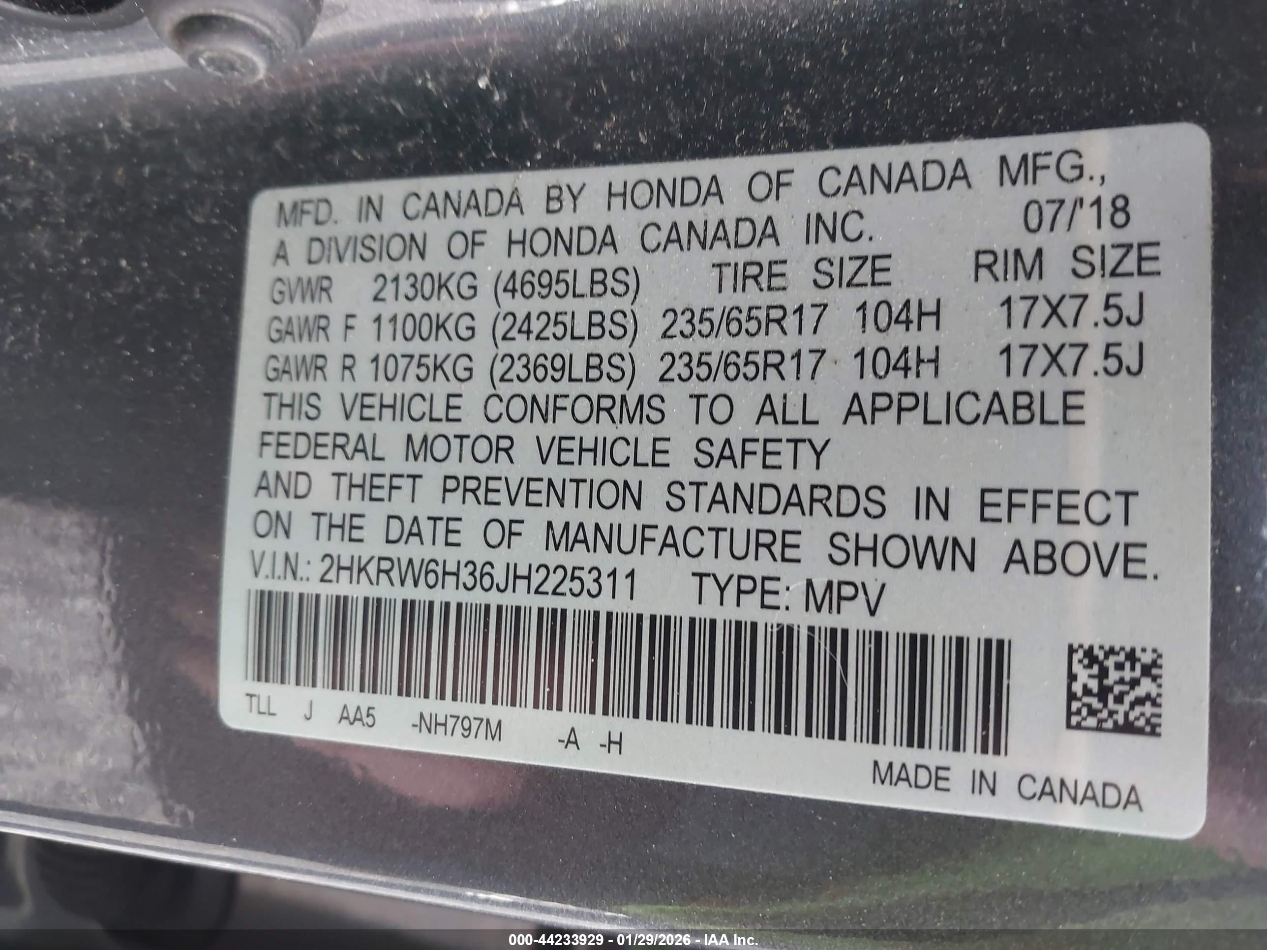 HONDA CR-V image 9