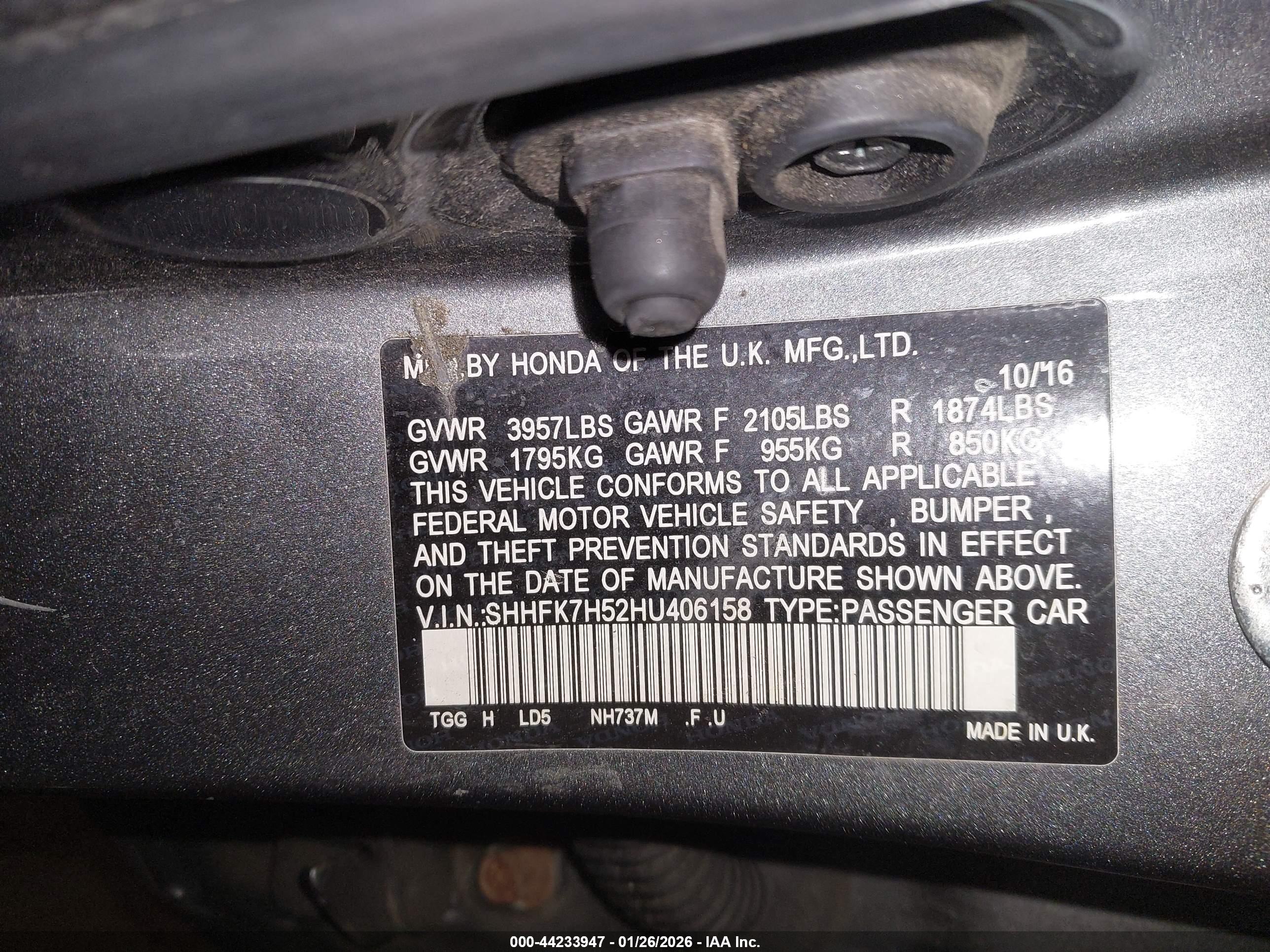 HONDA CIVIC image 9