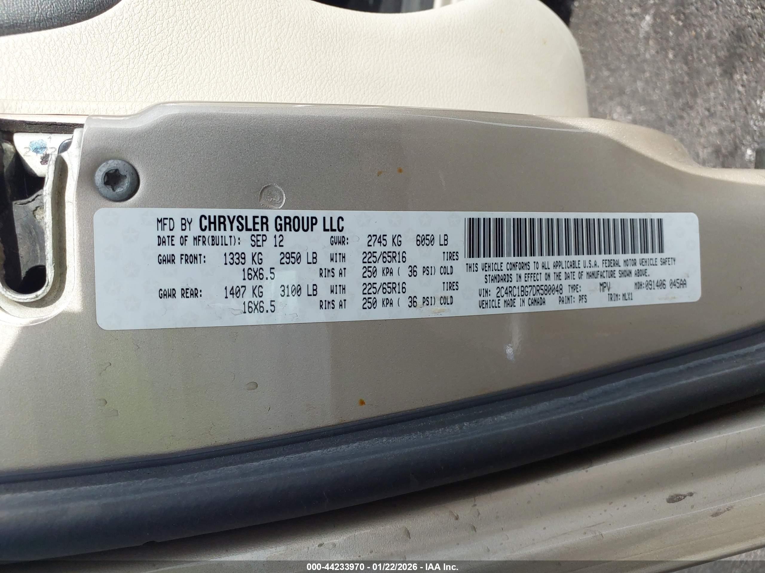 CHRYSLER TOWN image 9