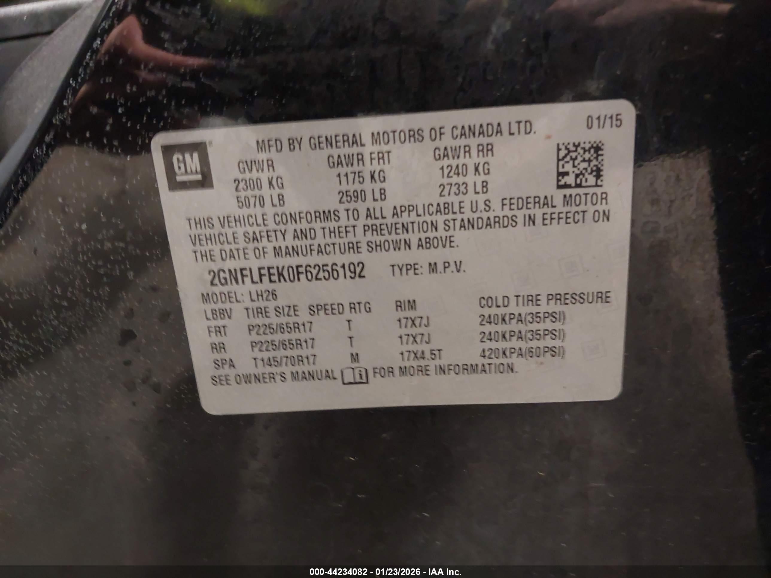CHEVROLET EQUINOX image 9