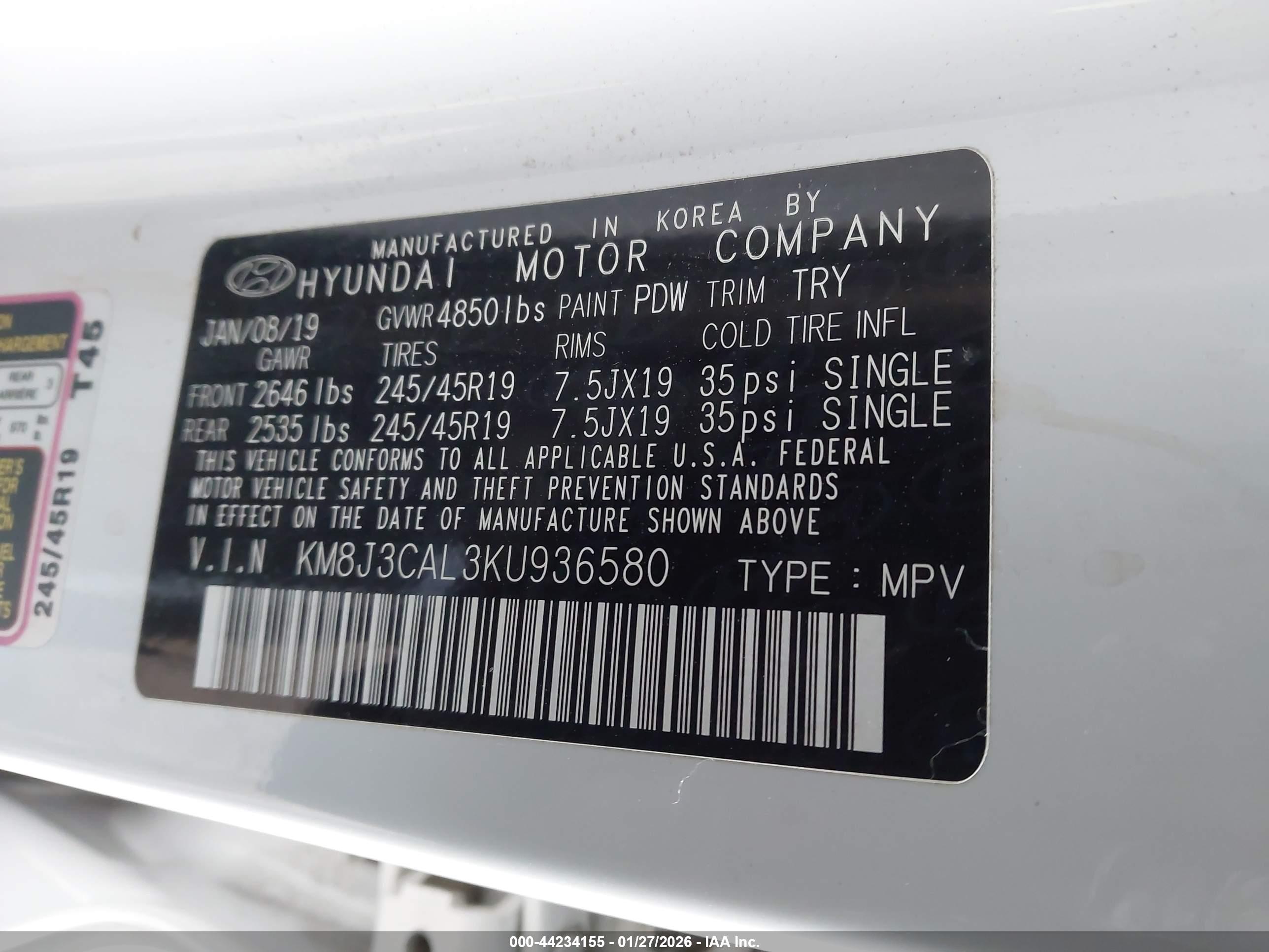 HYUNDAI TUCSON image 9
