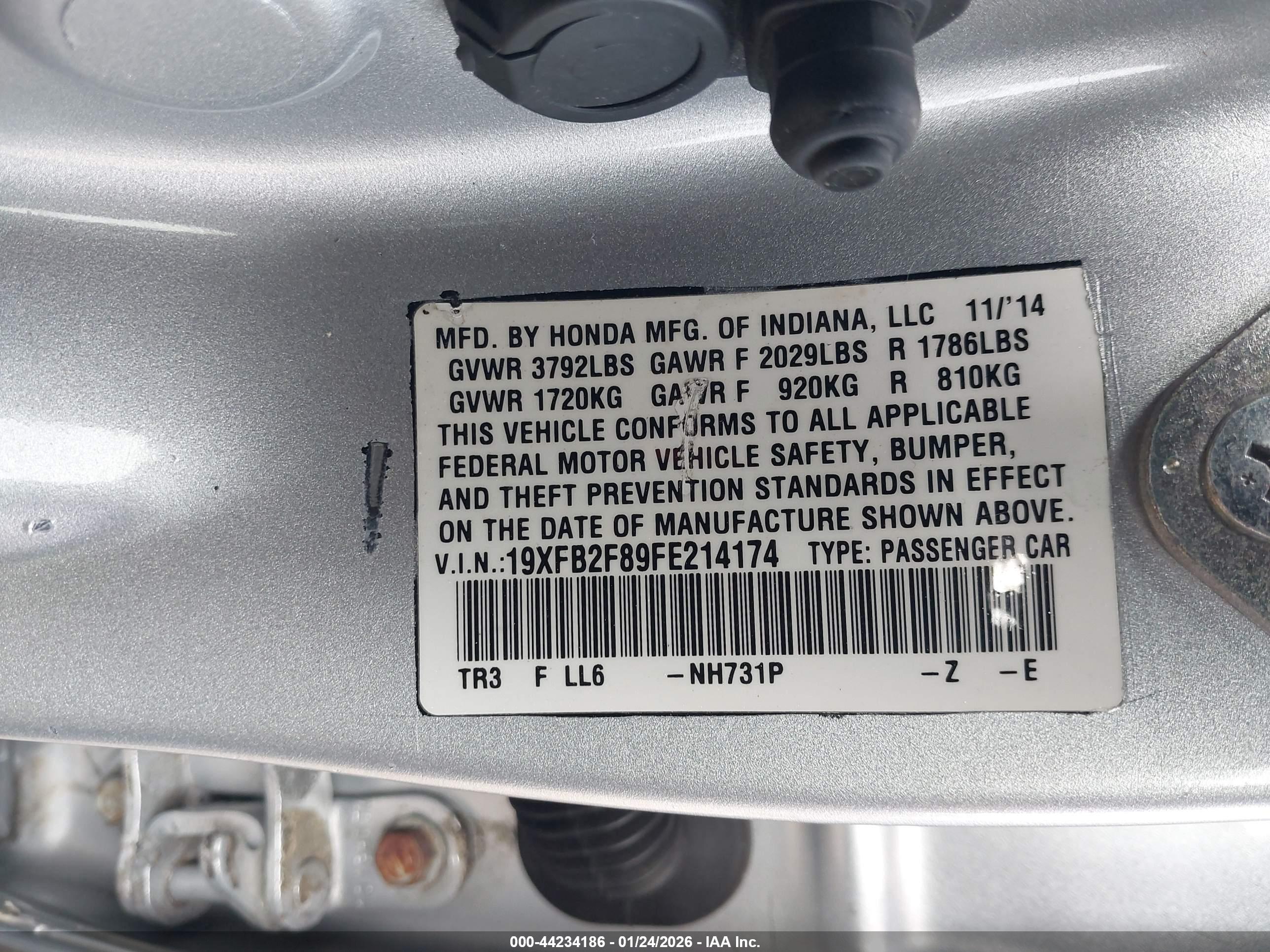 HONDA CIVIC image 9