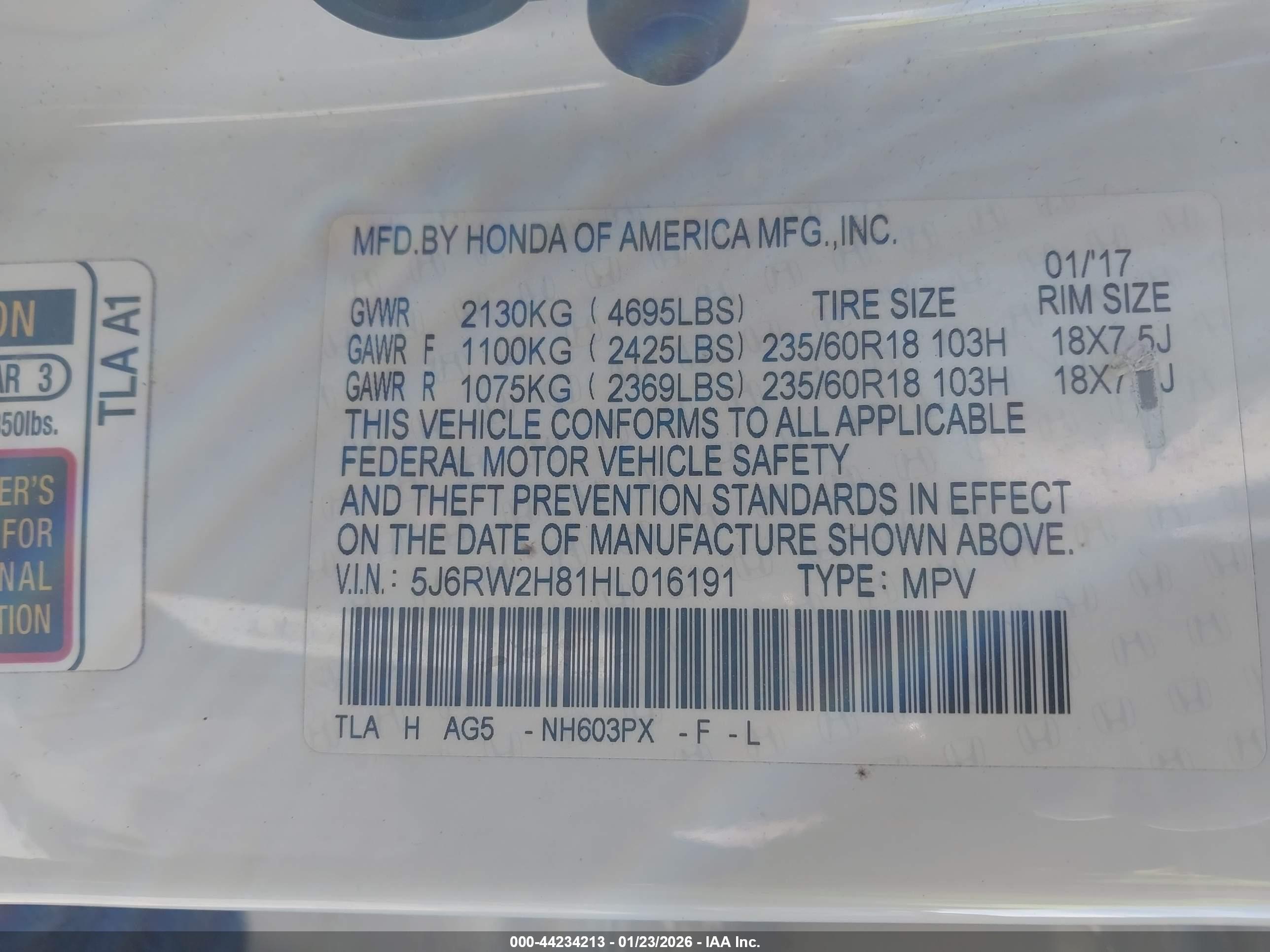 HONDA CR-V image 9