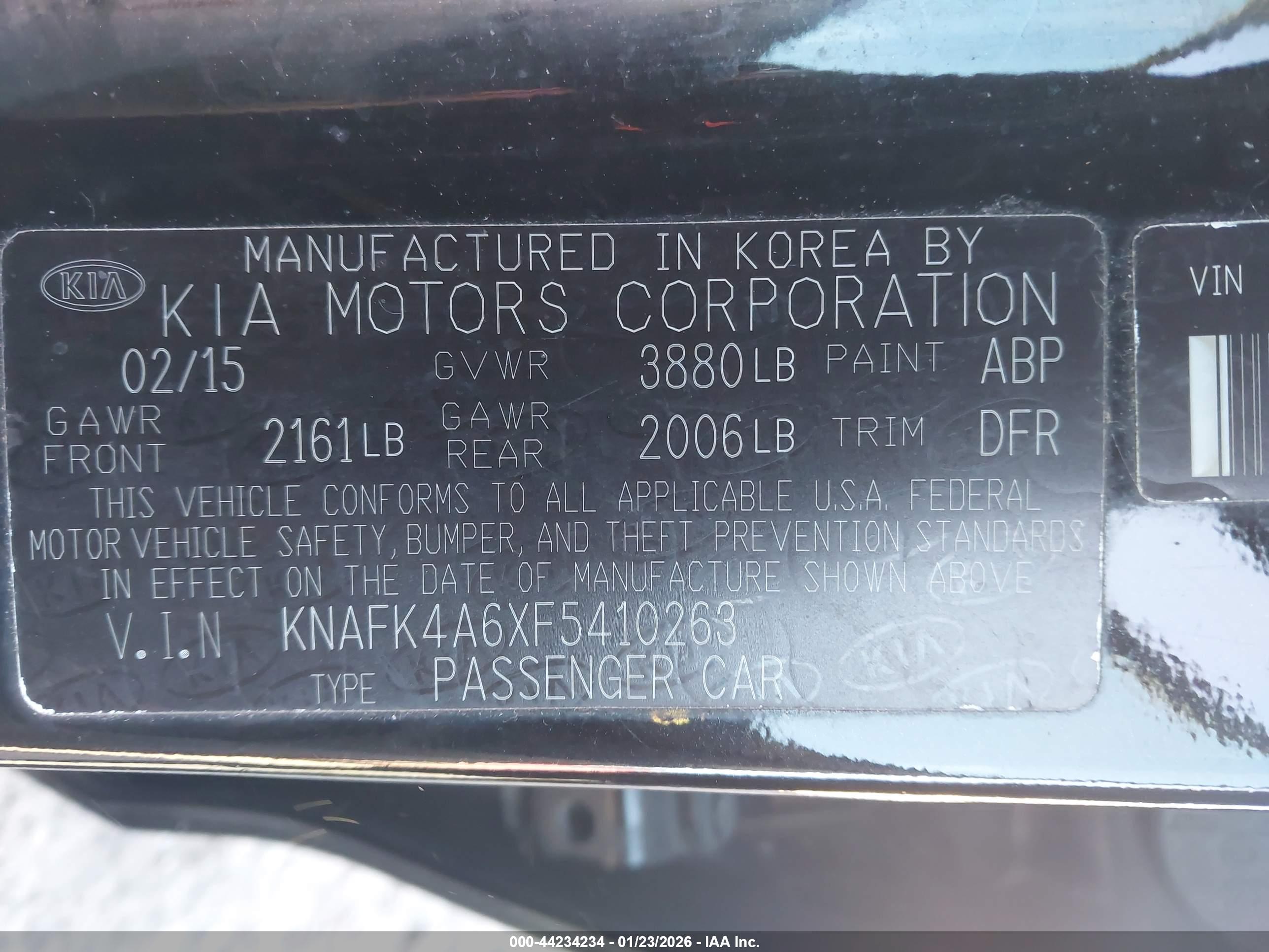 KIA FORTE image 9