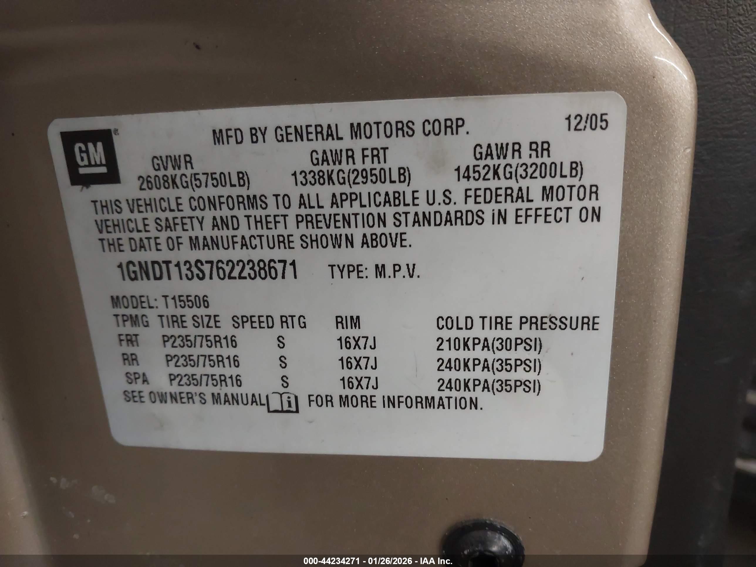 CHEVROLET TRAILBLAZER image 9