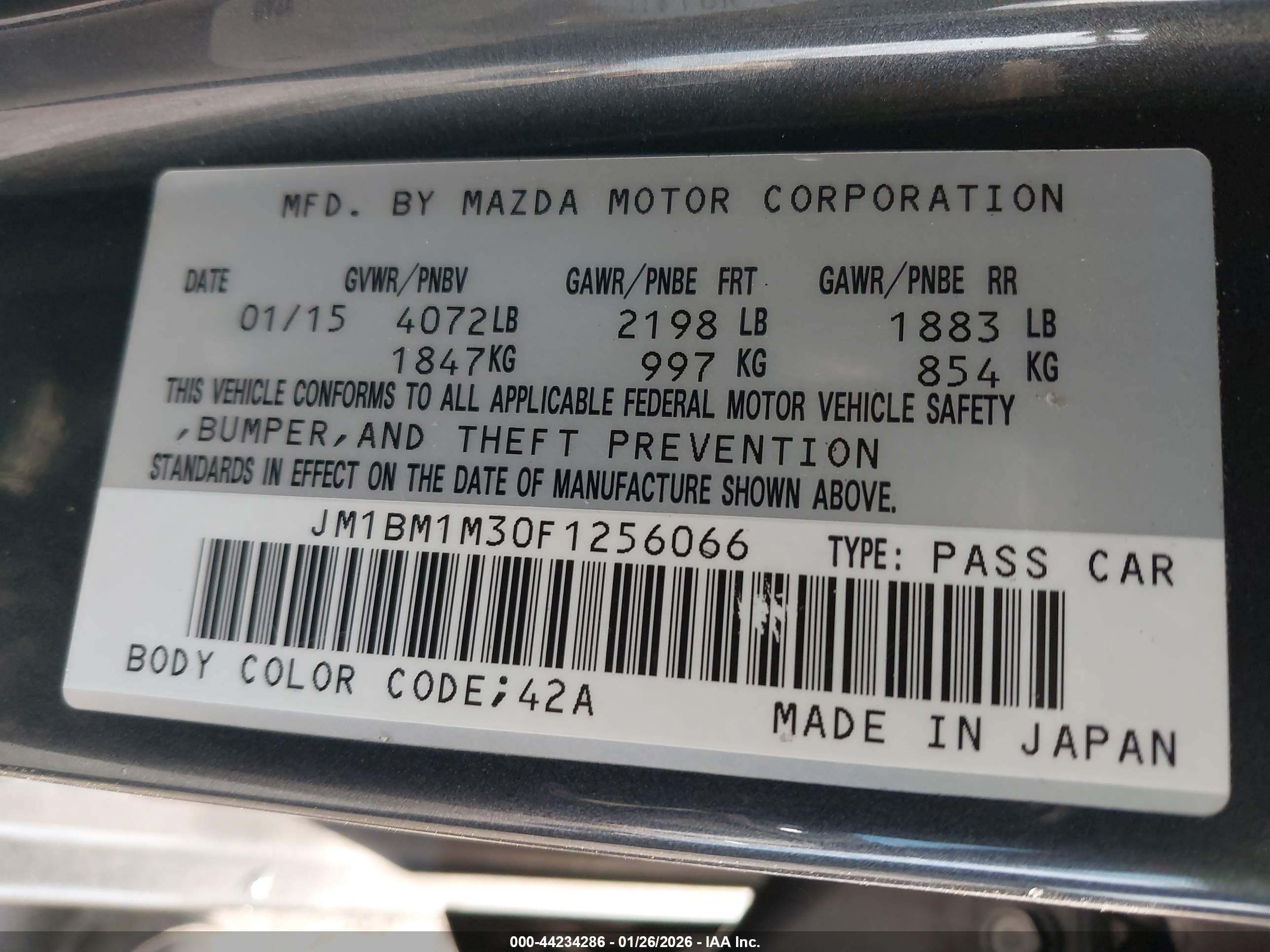 MAZDA MAZDA3 image 9