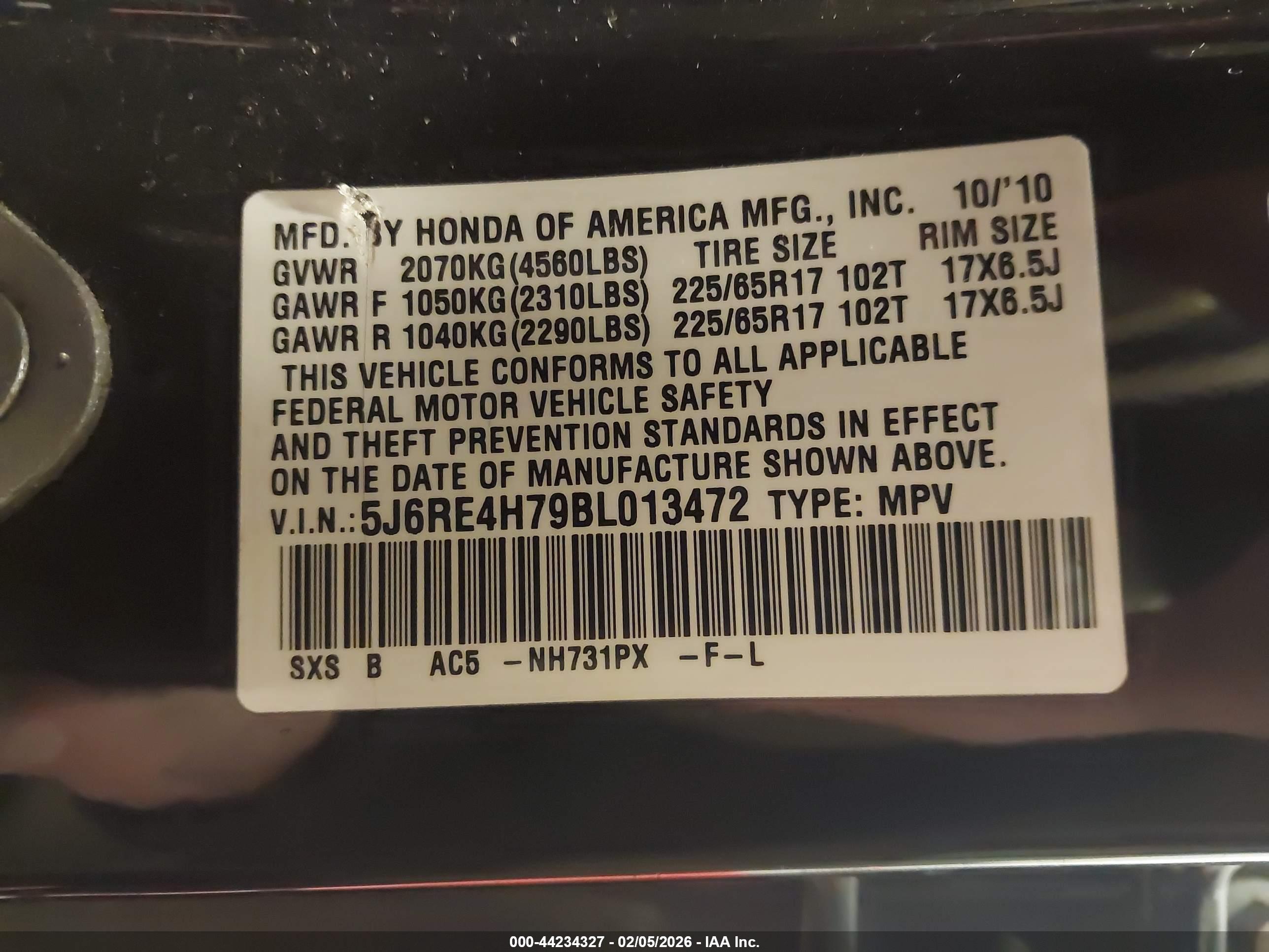 HONDA CR-V image 9