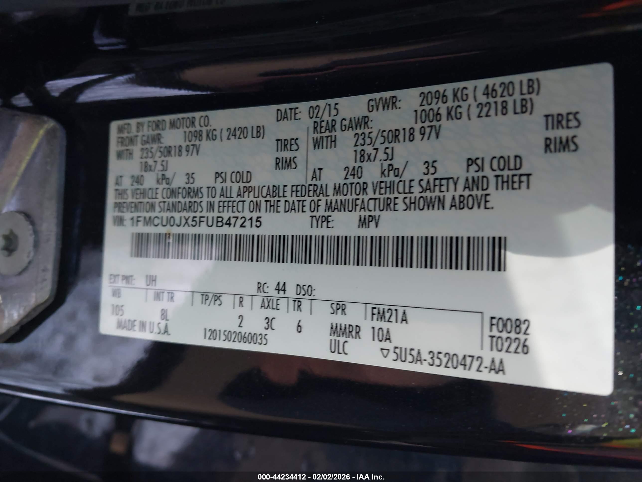FORD ESCAPE image 9