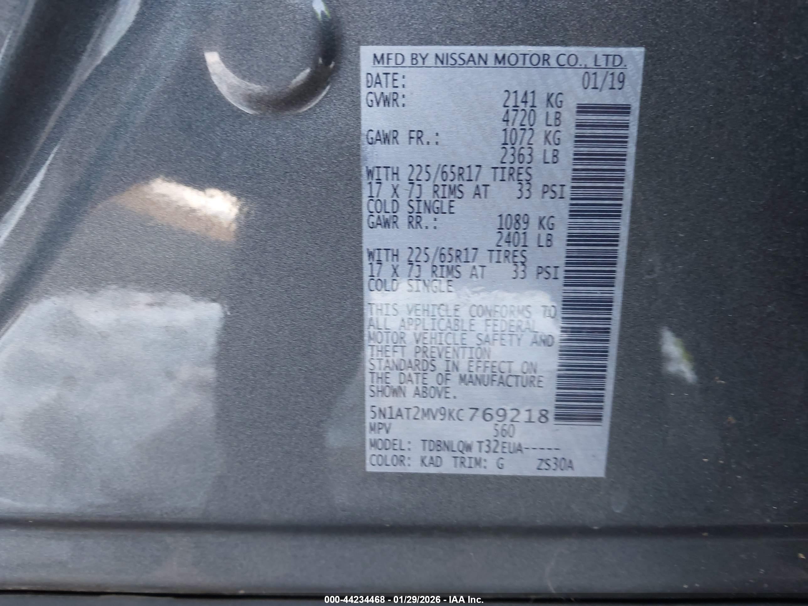 NISSAN ROGUE image 9