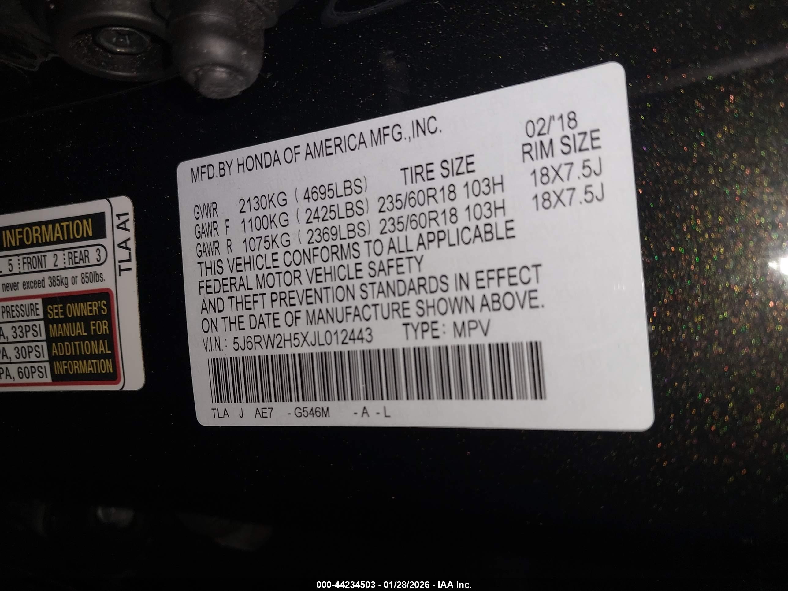 HONDA CR-V image 9
