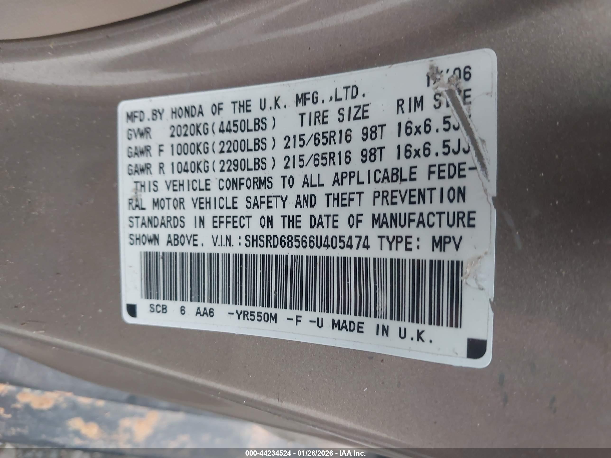 HONDA CR-V image 9
