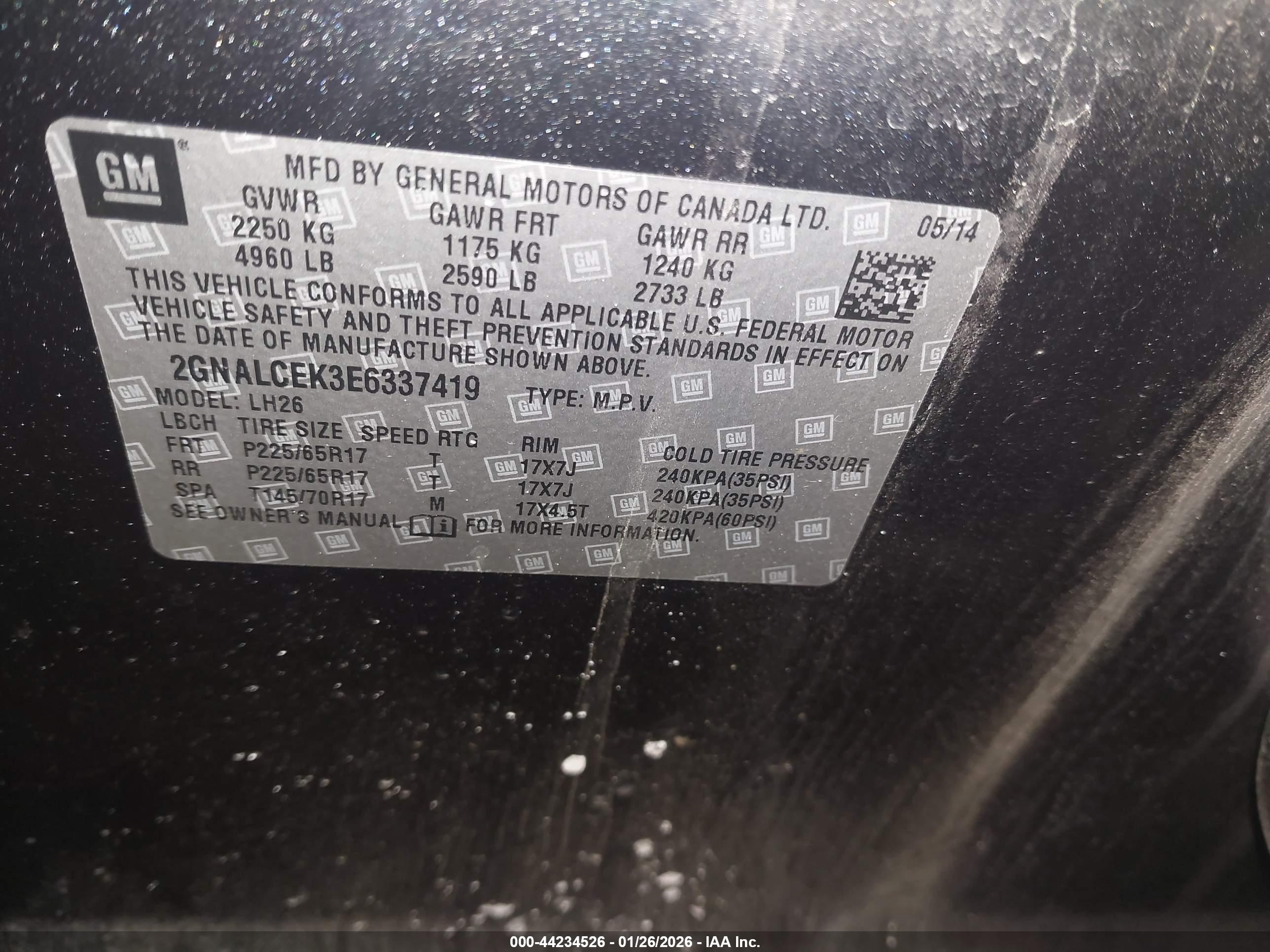 CHEVROLET EQUINOX image 9