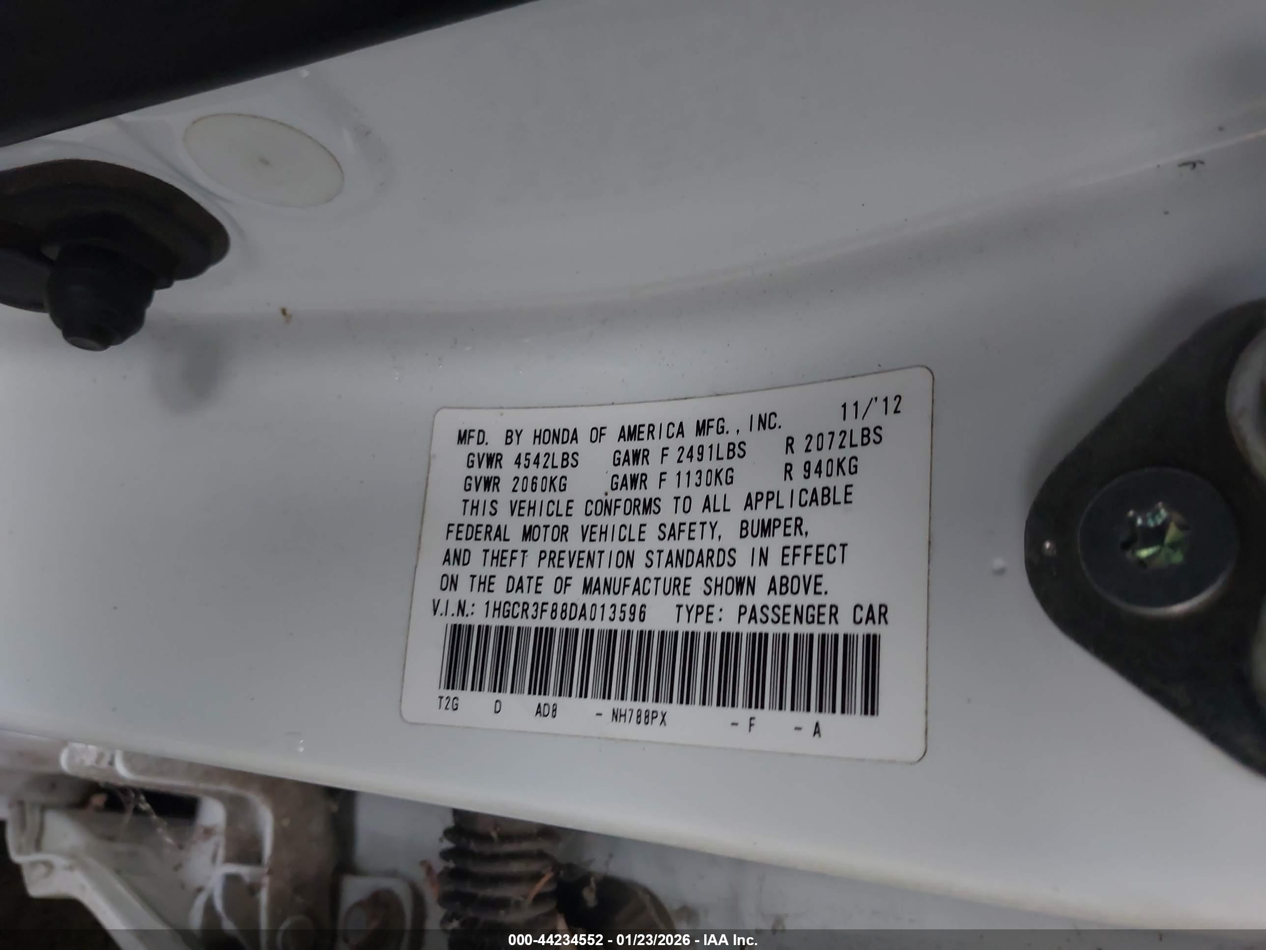 HONDA ACCORD image 9