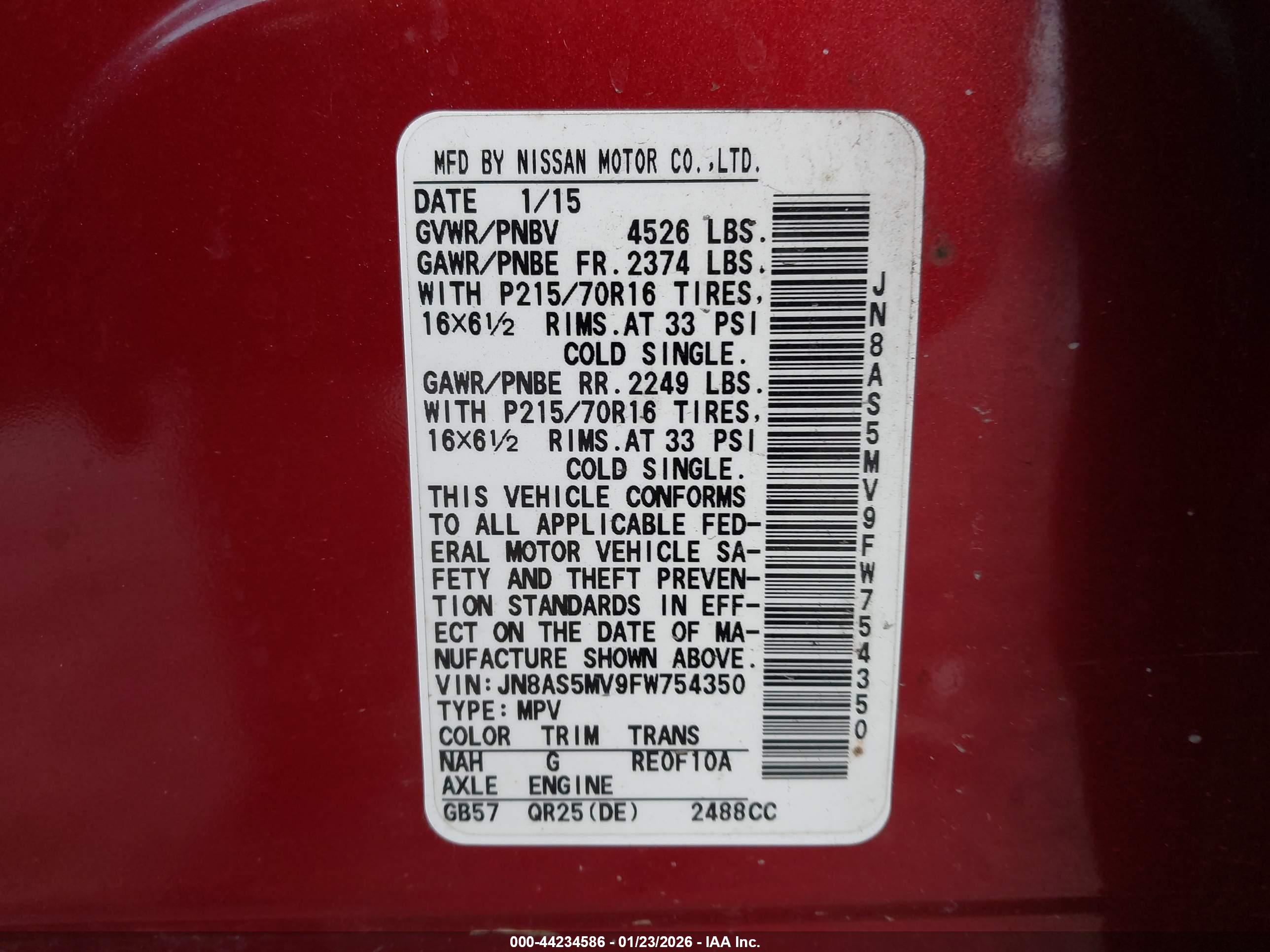 NISSAN ROGUE image 9