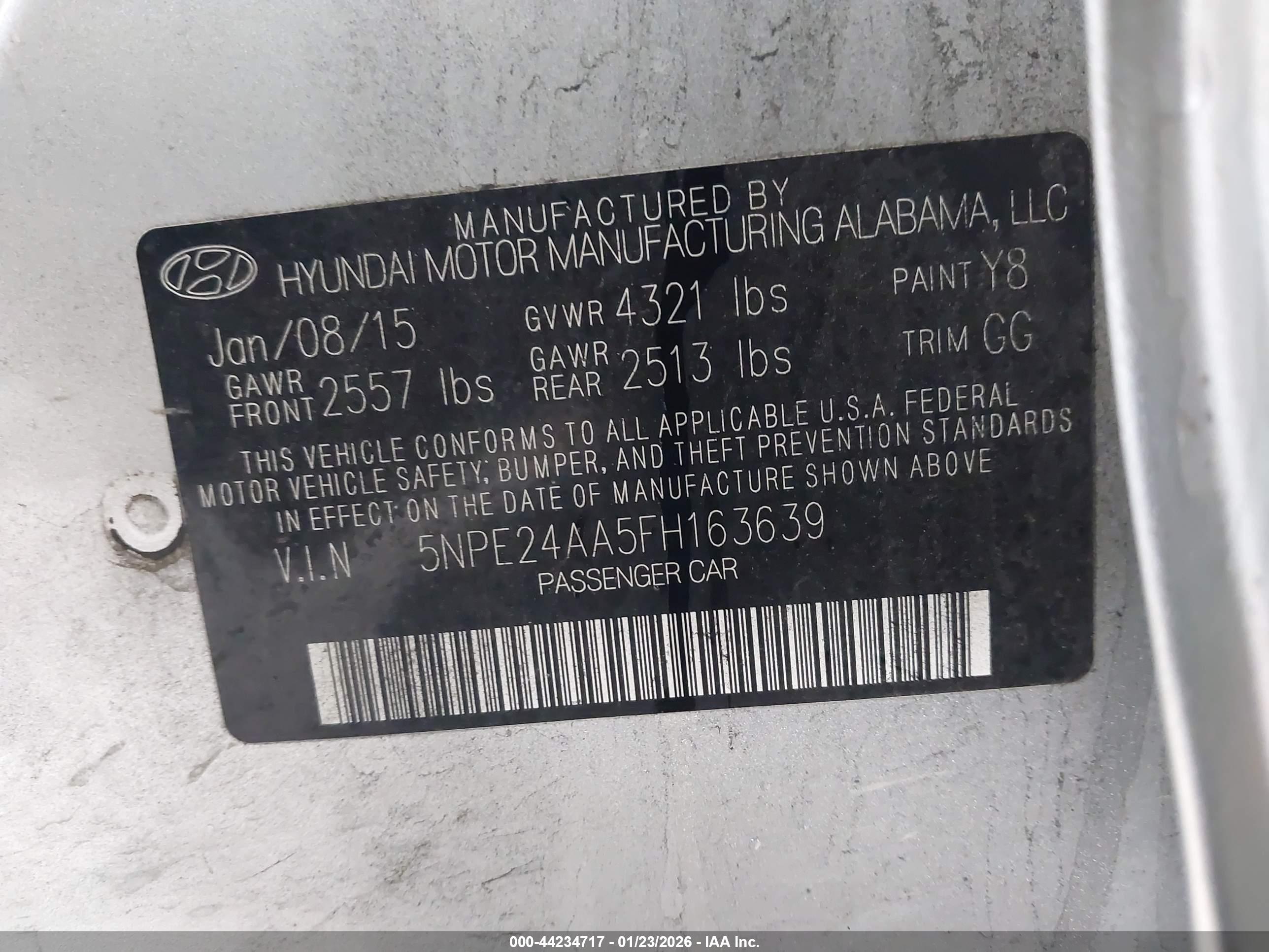 HYUNDAI SONATA image 9