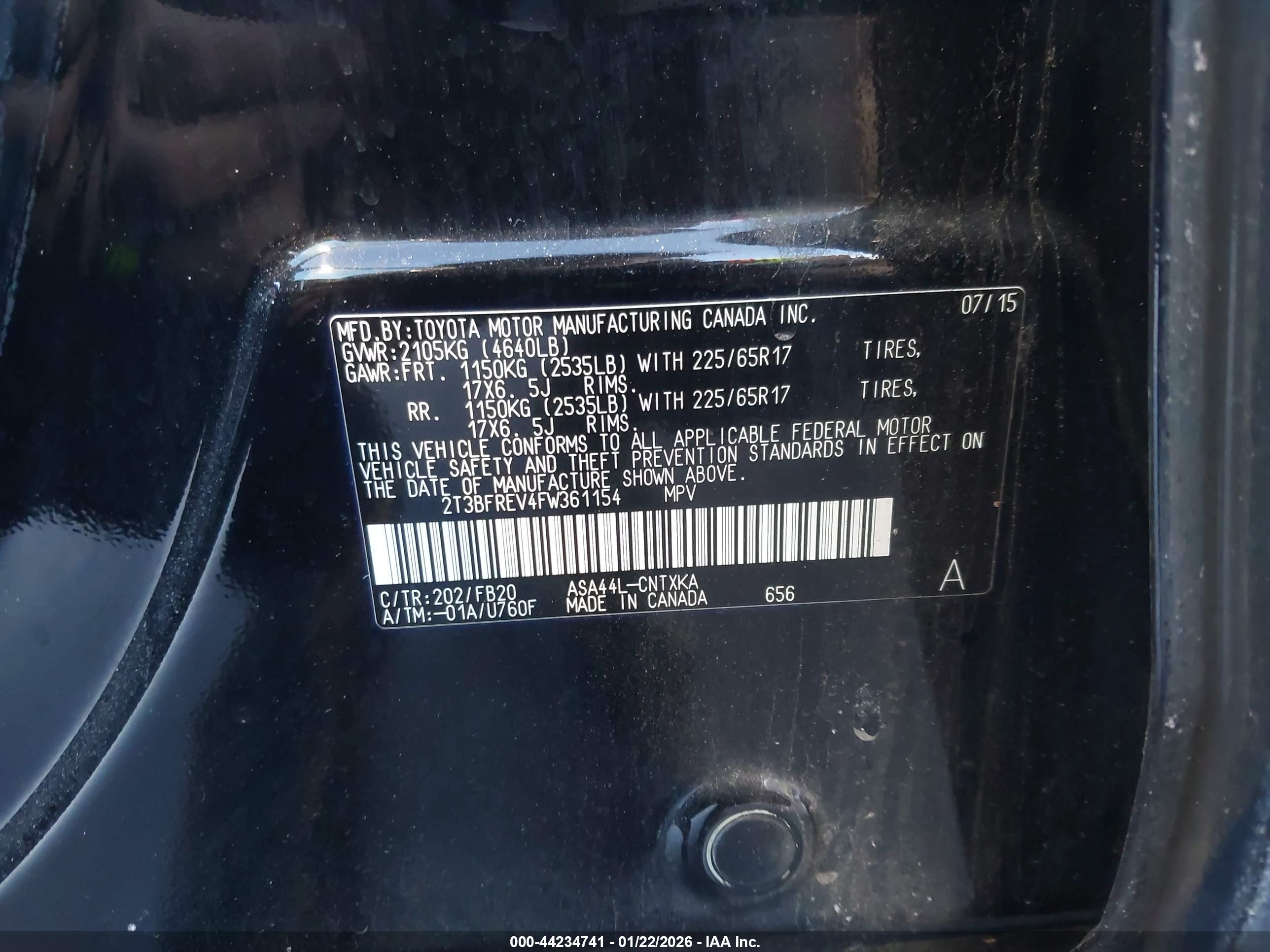 TOYOTA RAV4 image 9