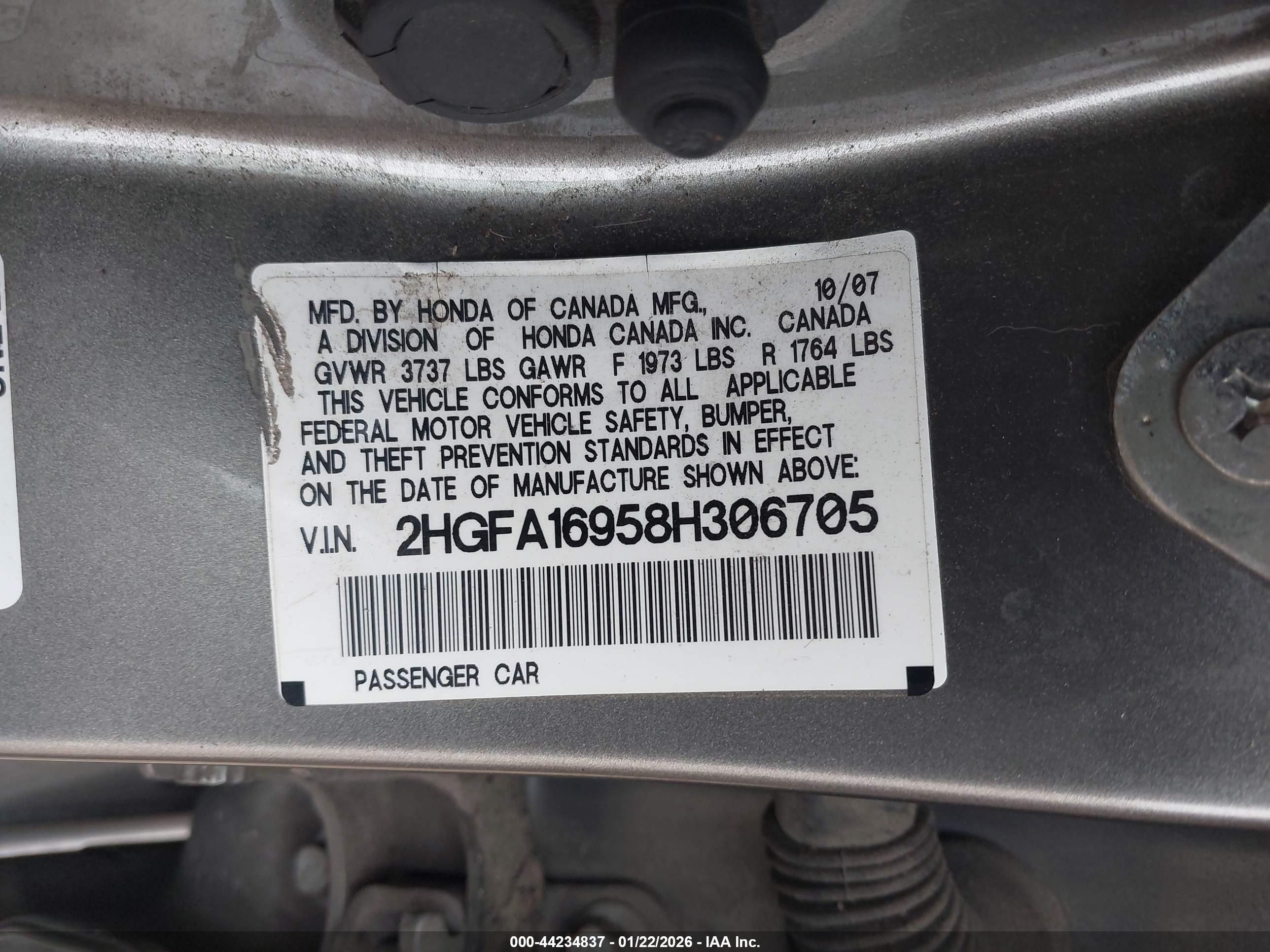 HONDA CIVIC image 9