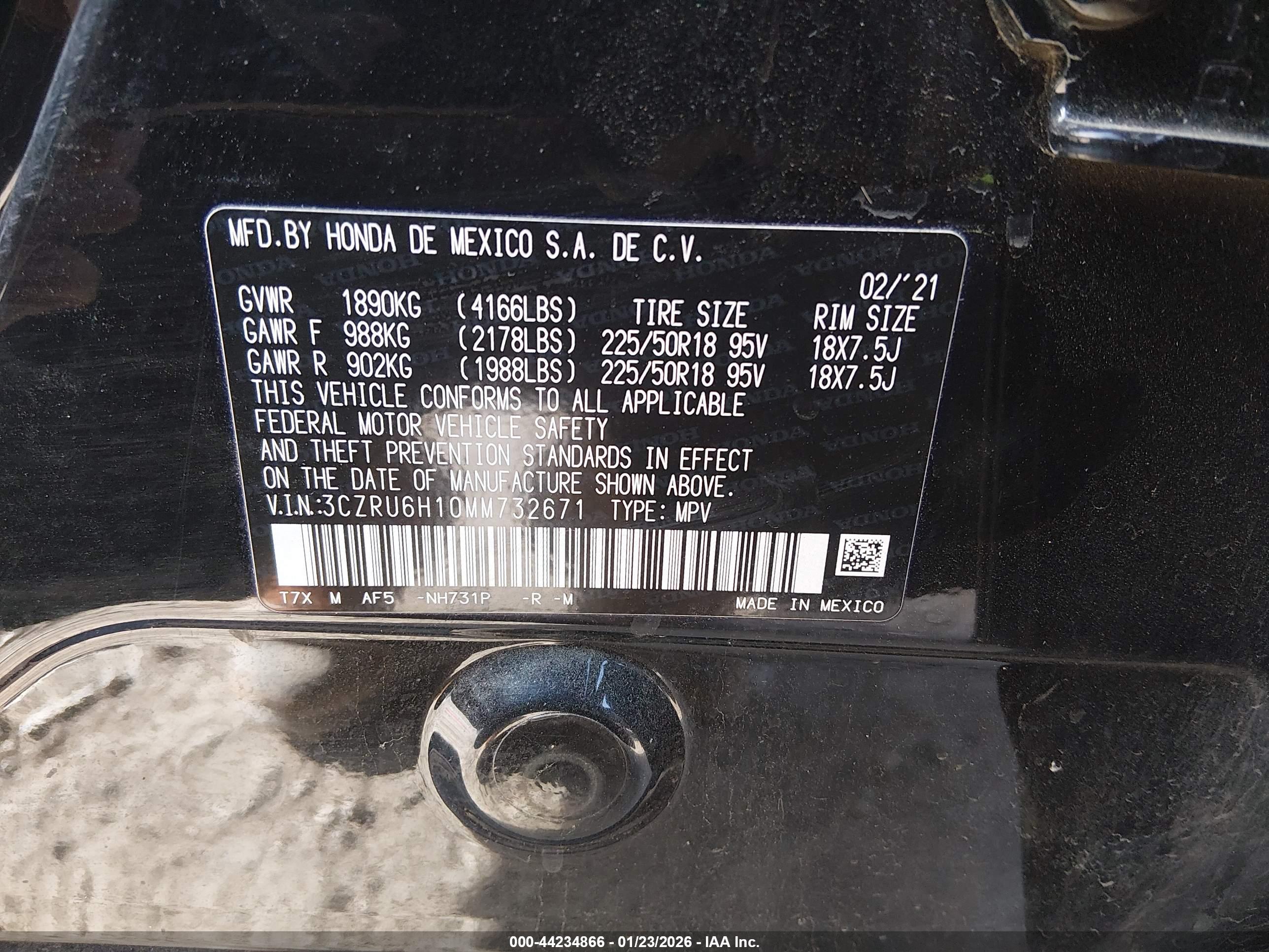 HONDA HR-V image 9