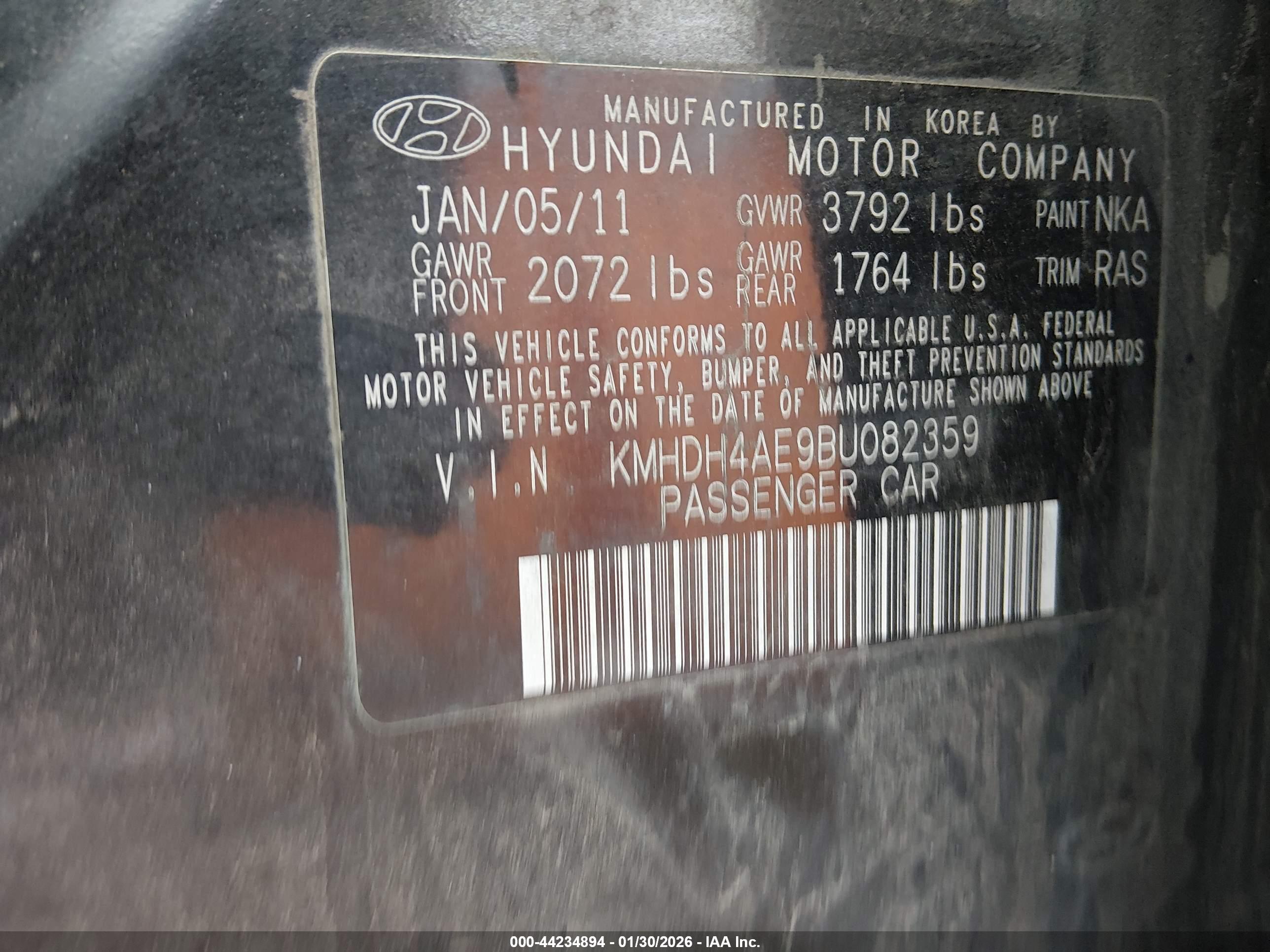 HYUNDAI ELANTRA image 9