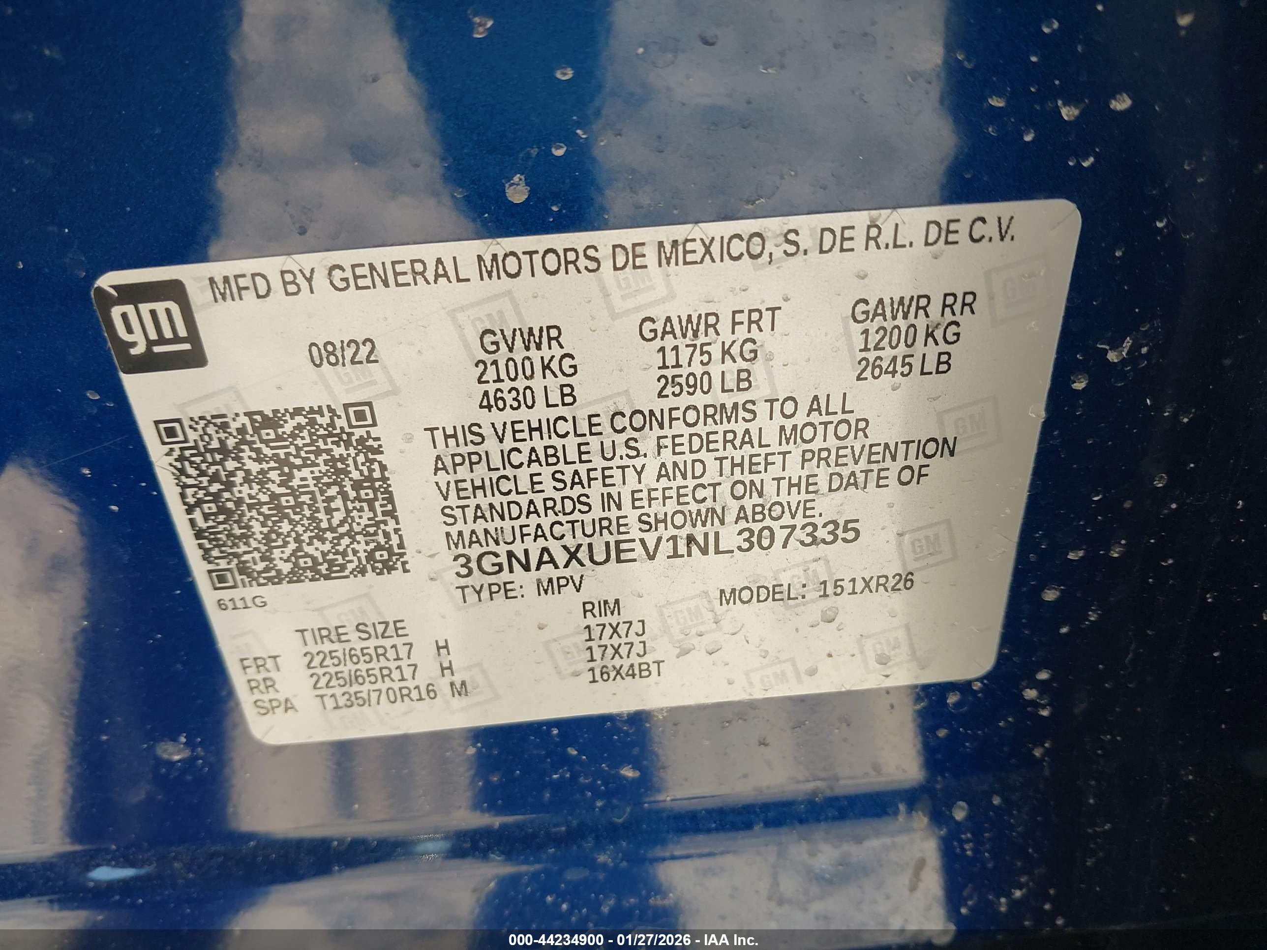 CHEVROLET EQUINOX image 9