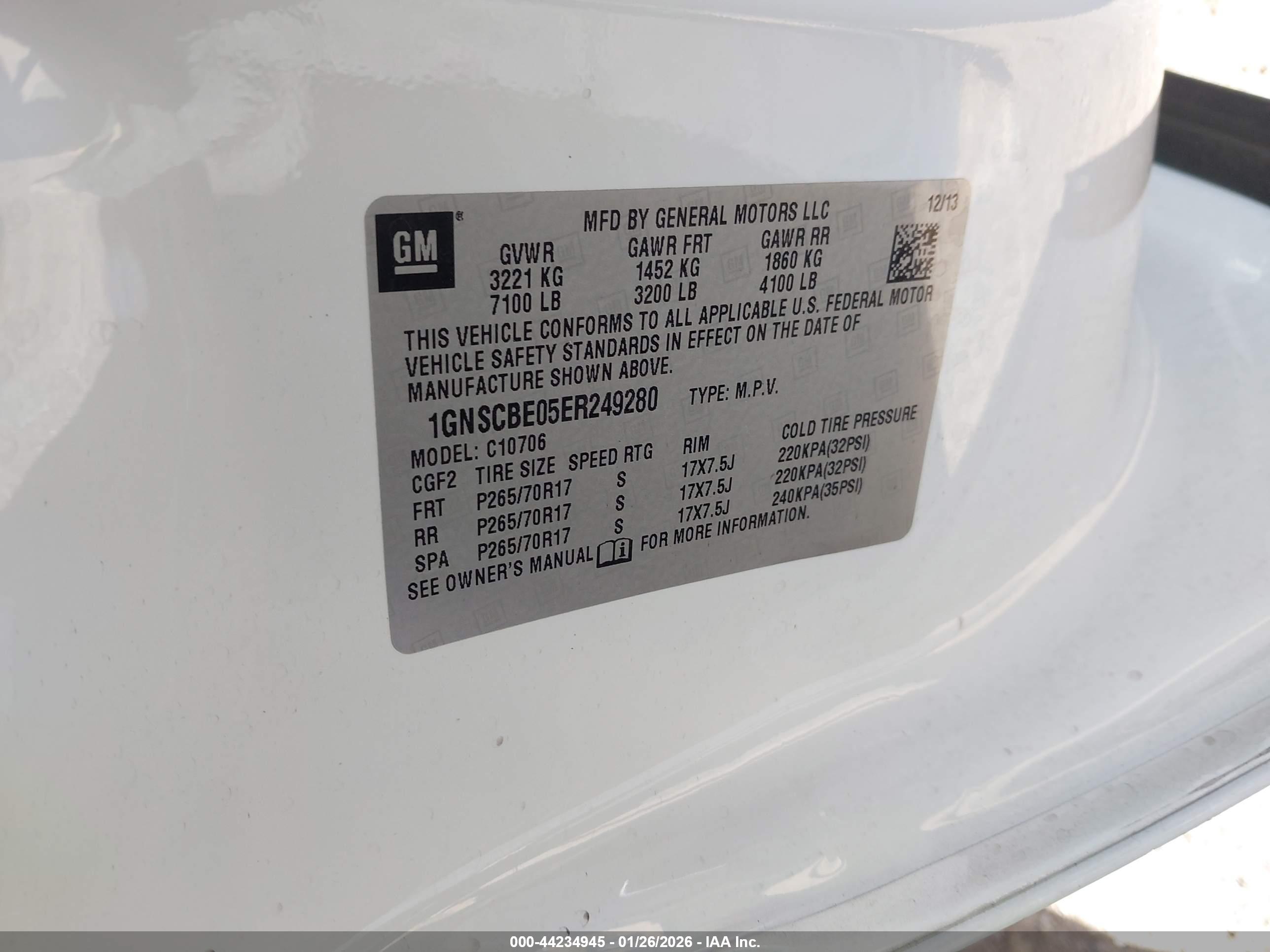 CHEVROLET TAHOE image 9