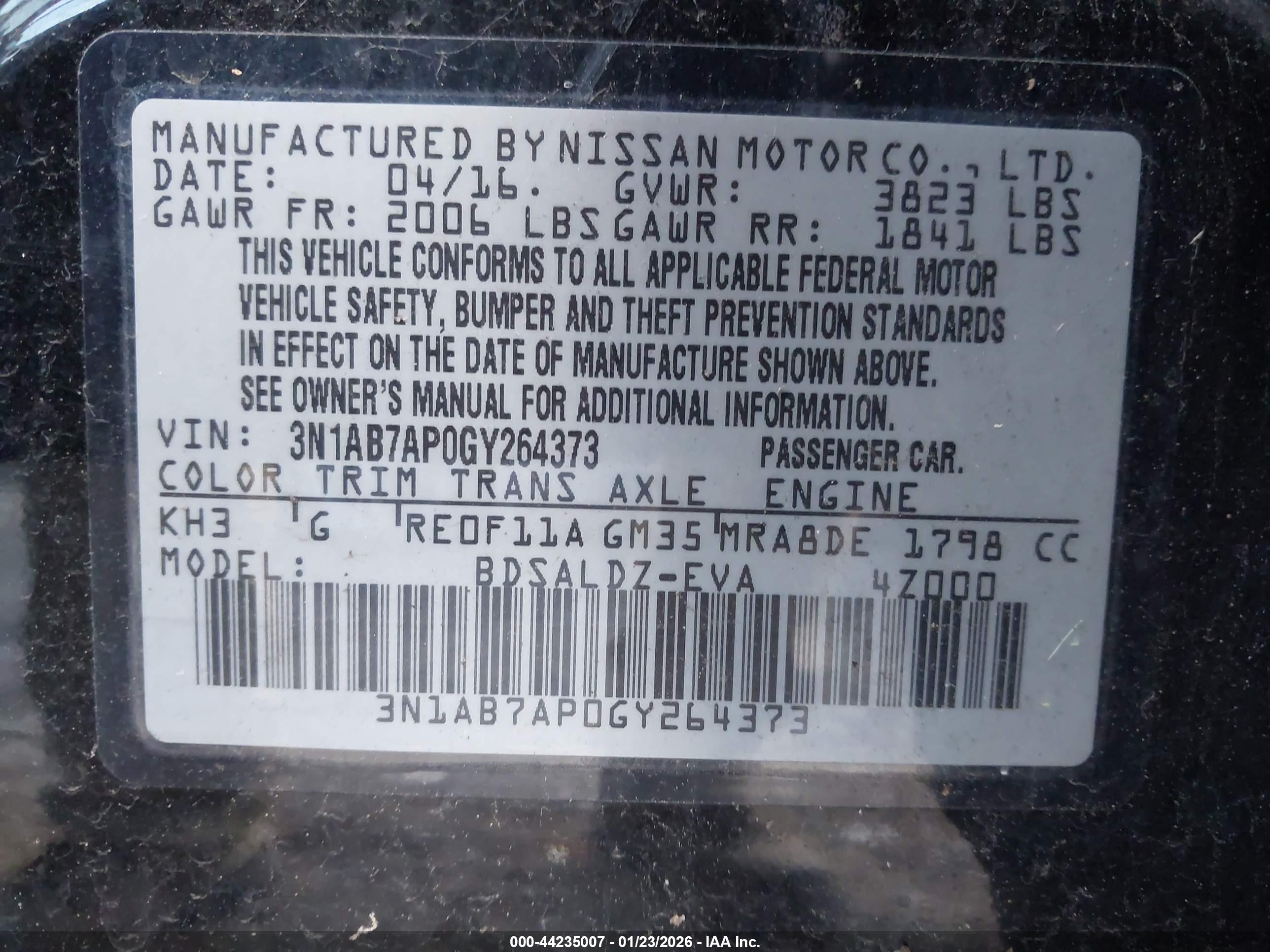 NISSAN SENTRA image 9
