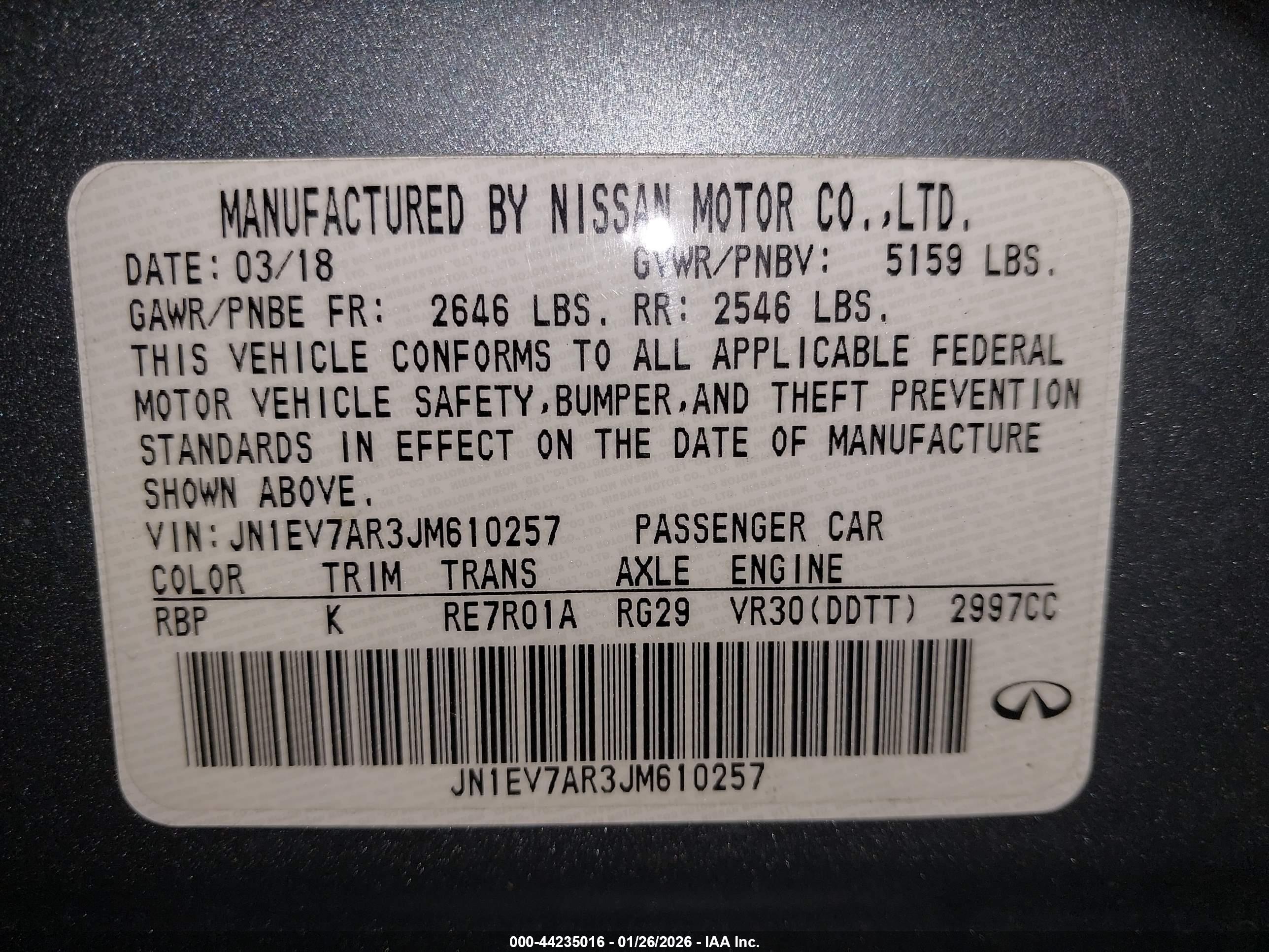 INFINITI Q50 image 9