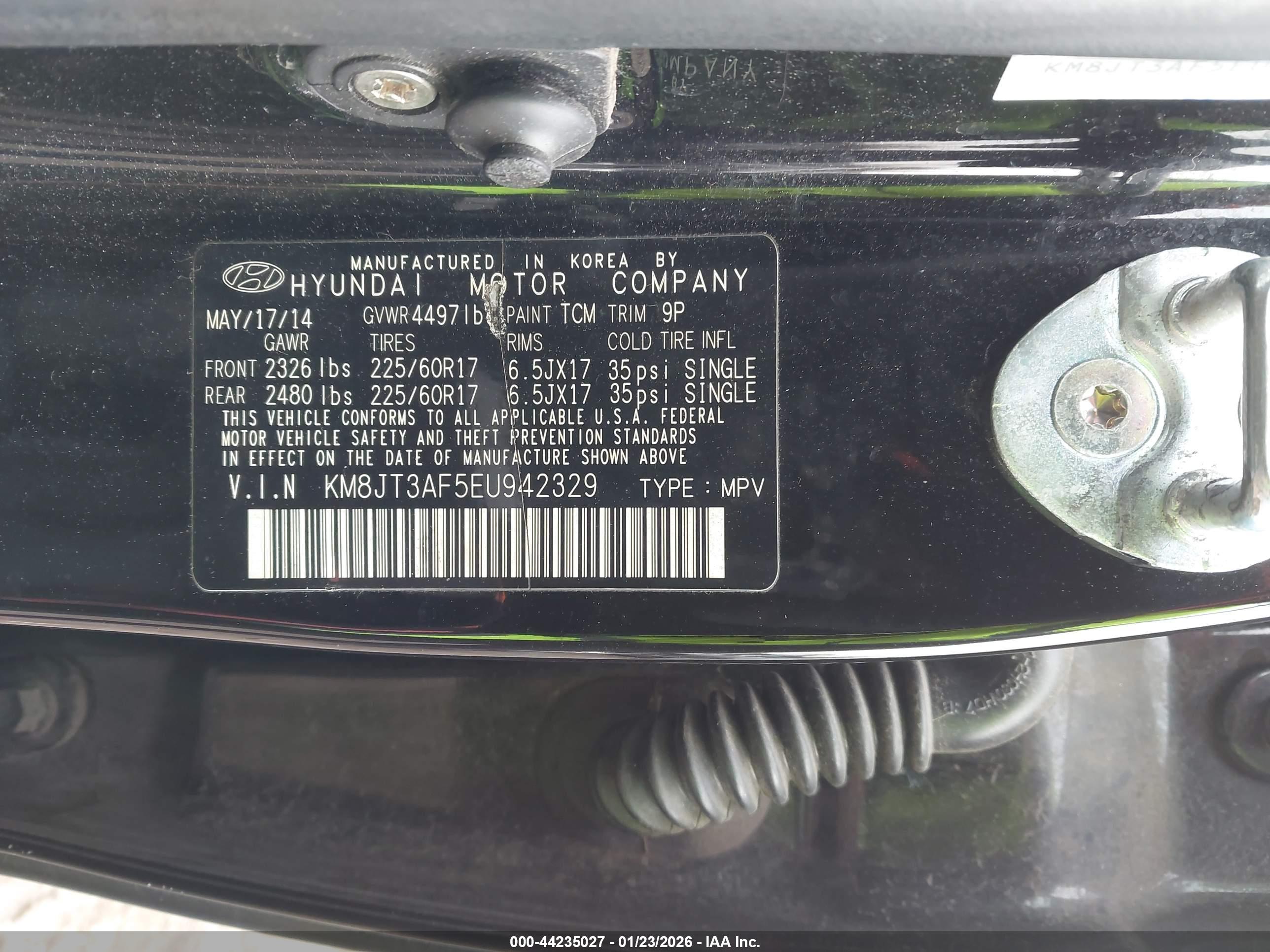 HYUNDAI TUCSON image 9
