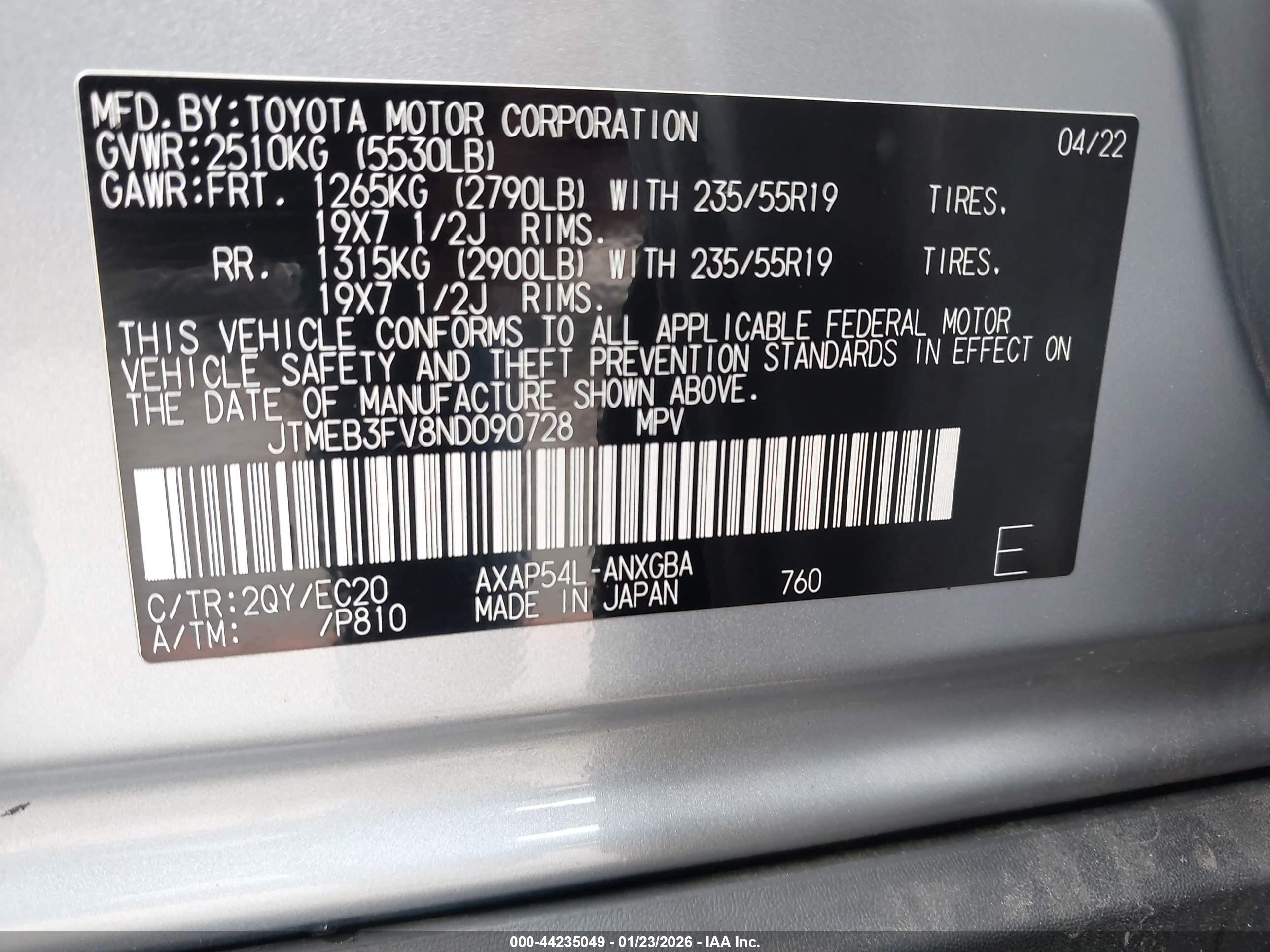 TOYOTA RAV4 image 9