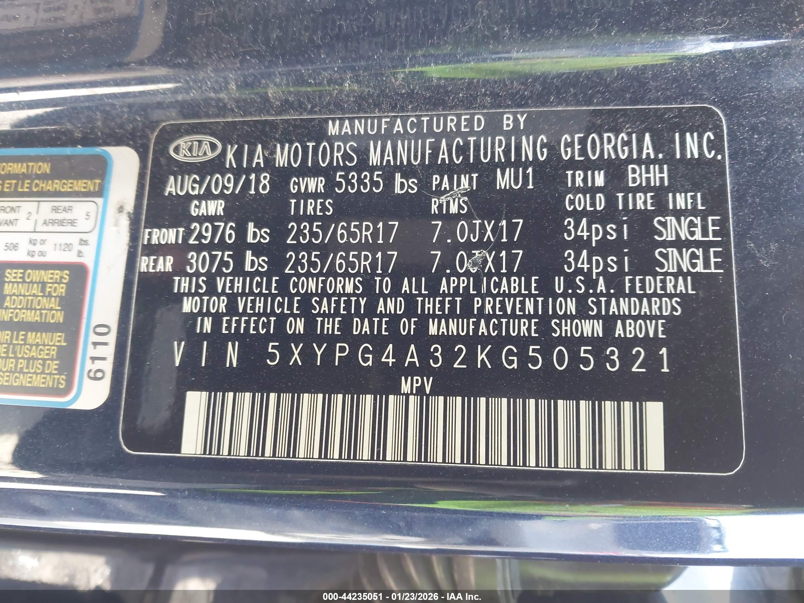 KIA SORENTO image 9