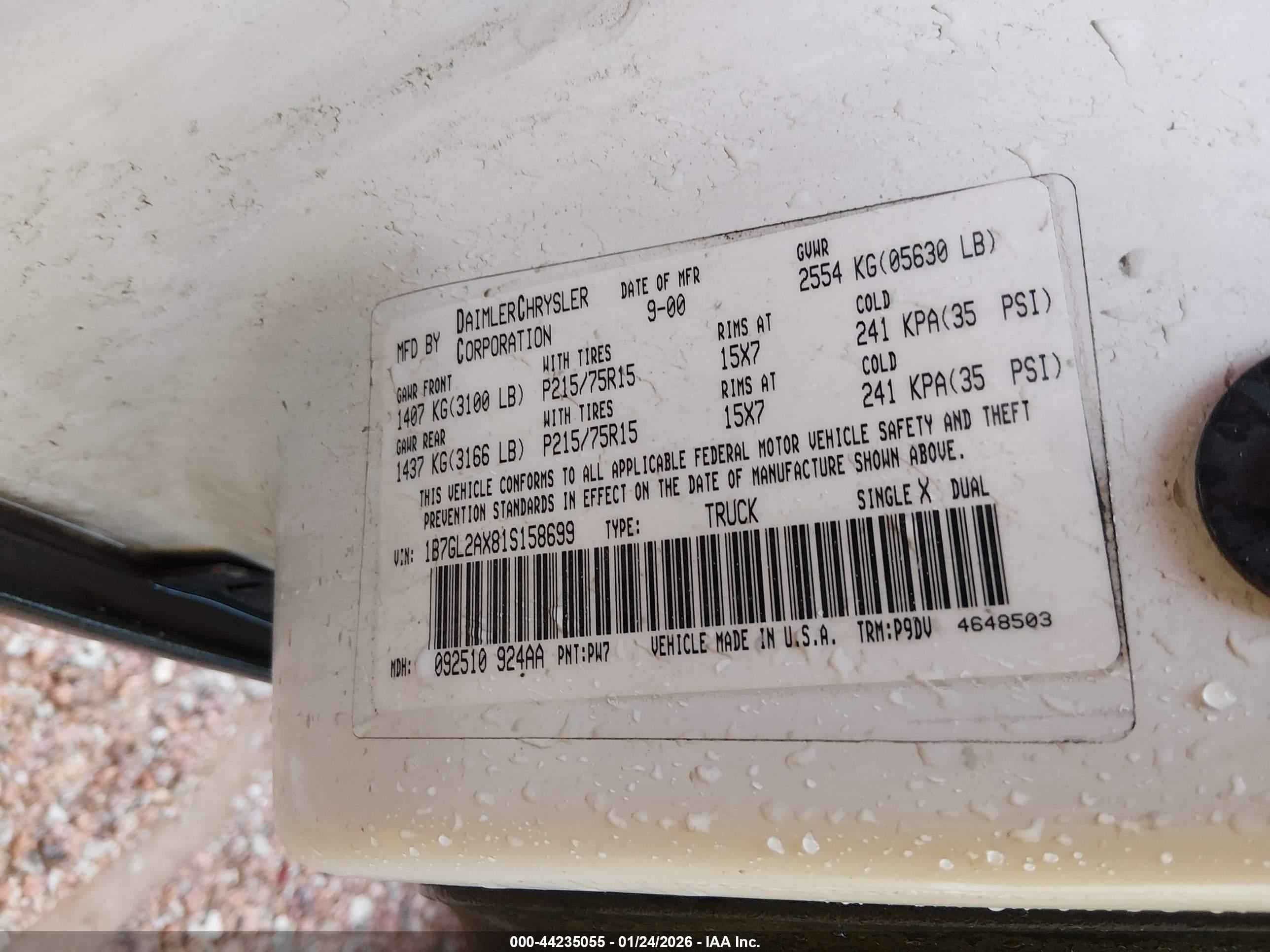 DODGE DAKOTA image 9
