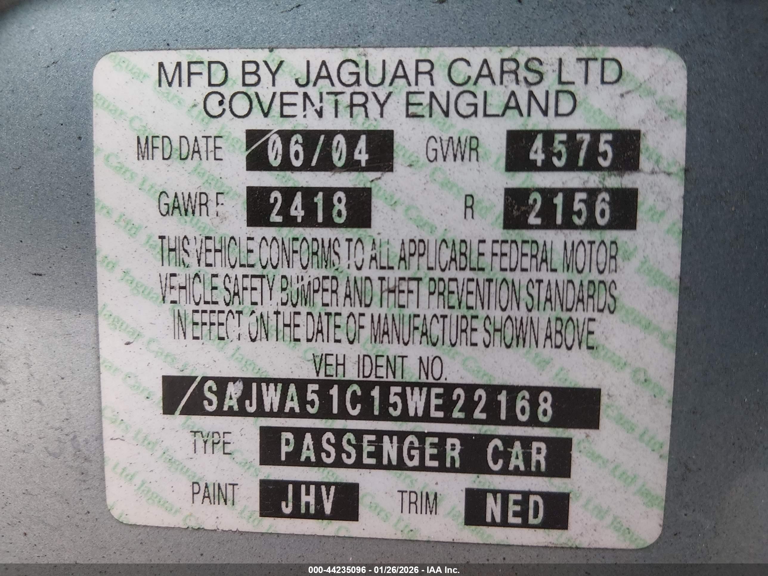 JAGUAR X-TYPE image 9