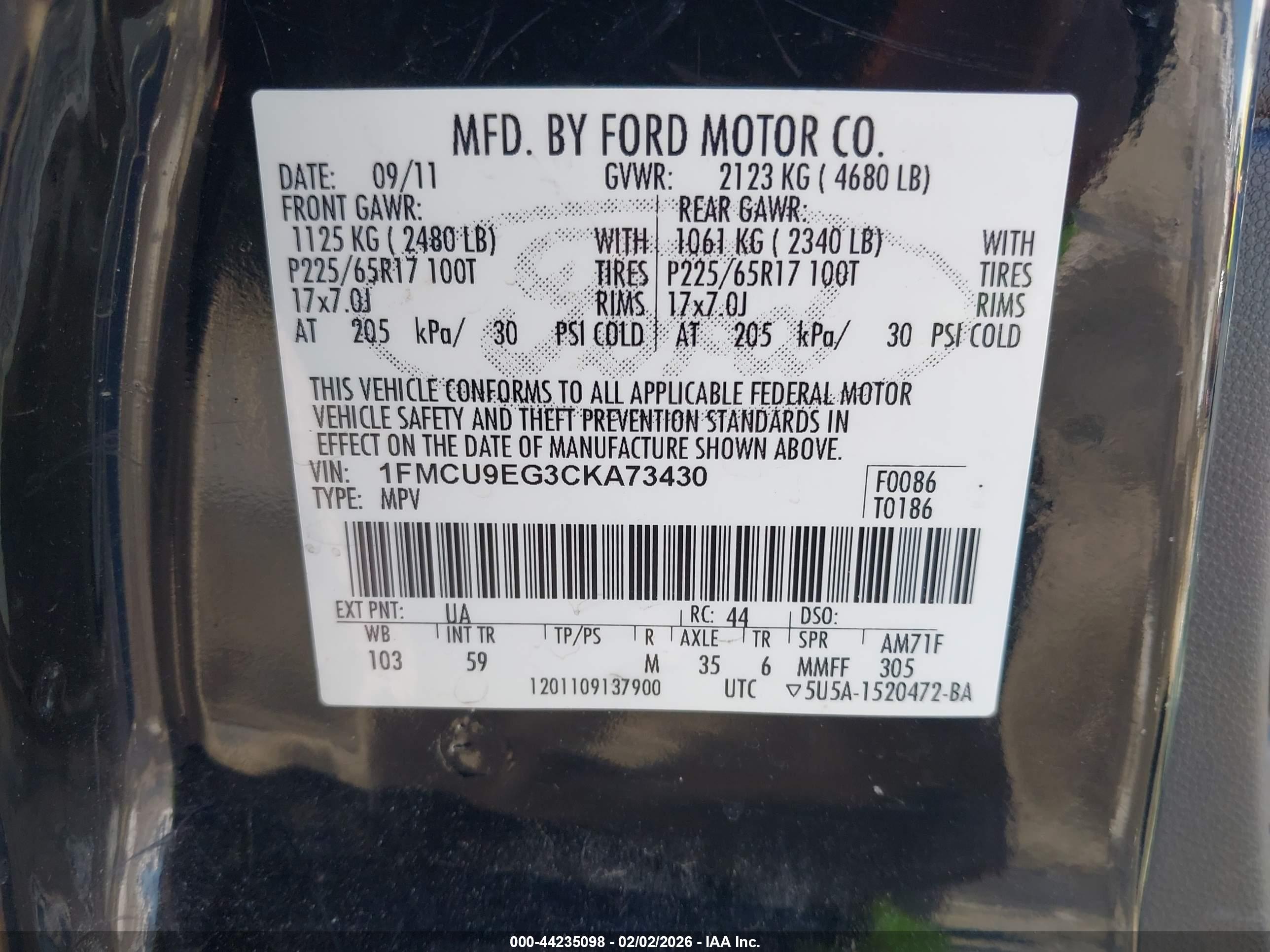 FORD ESCAPE image 9