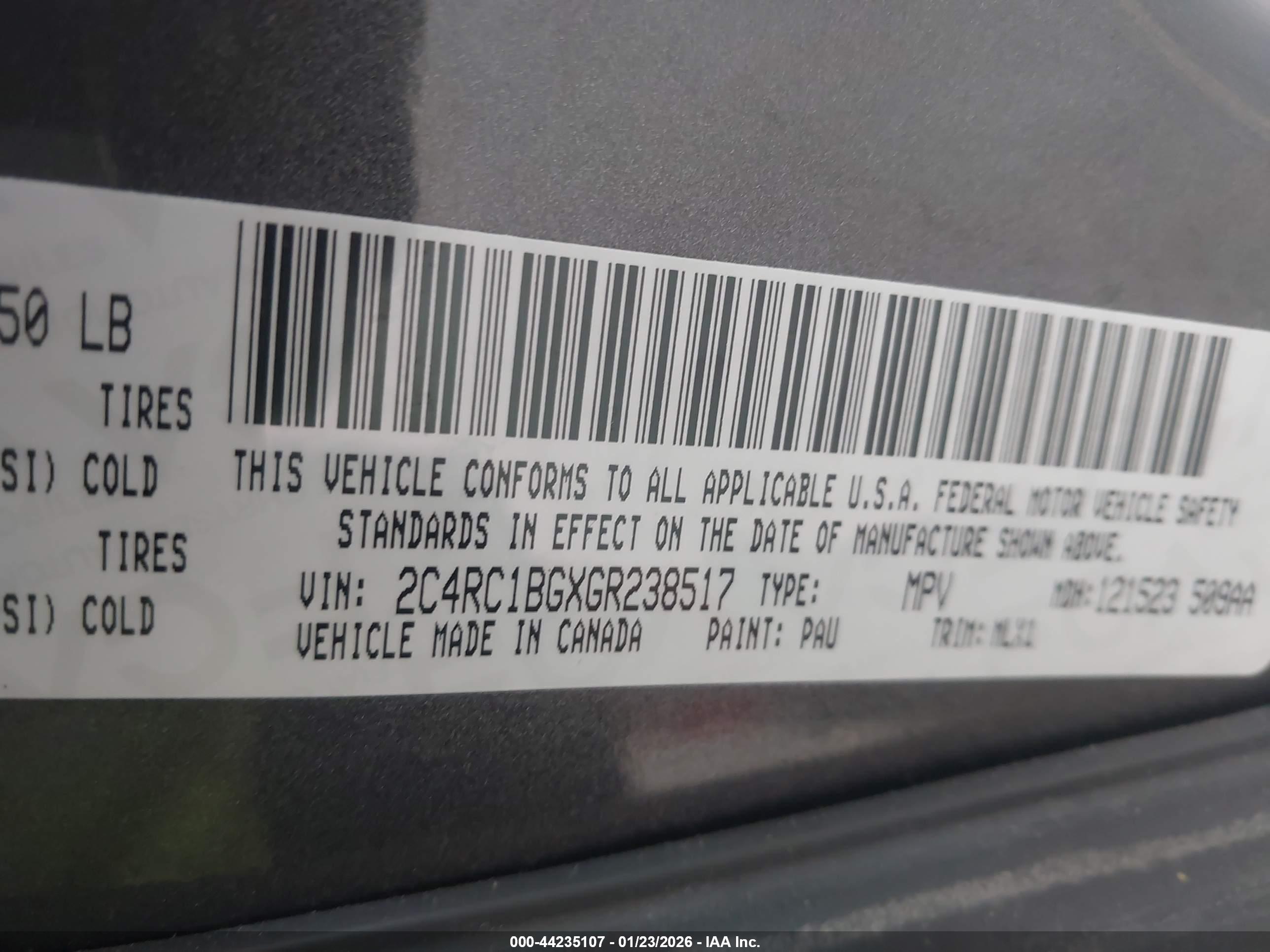 CHRYSLER TOWN image 9