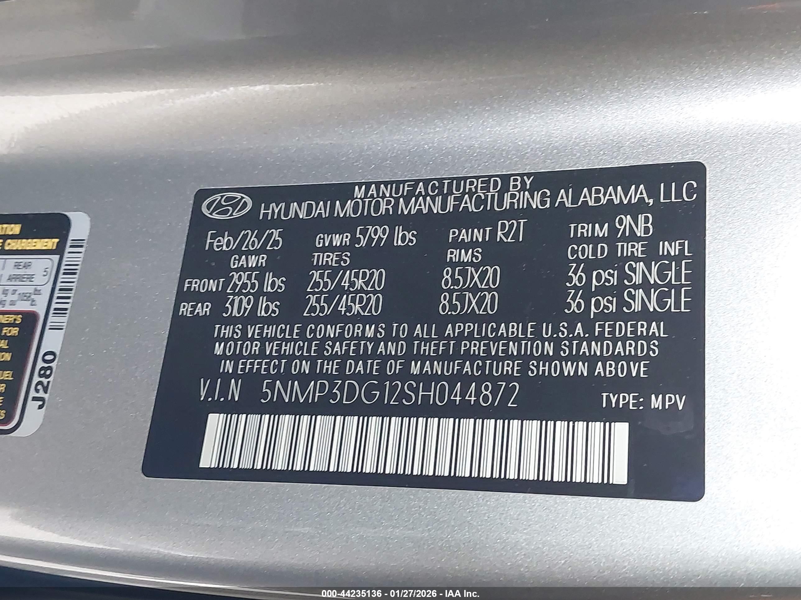 HYUNDAI SANTA image 9