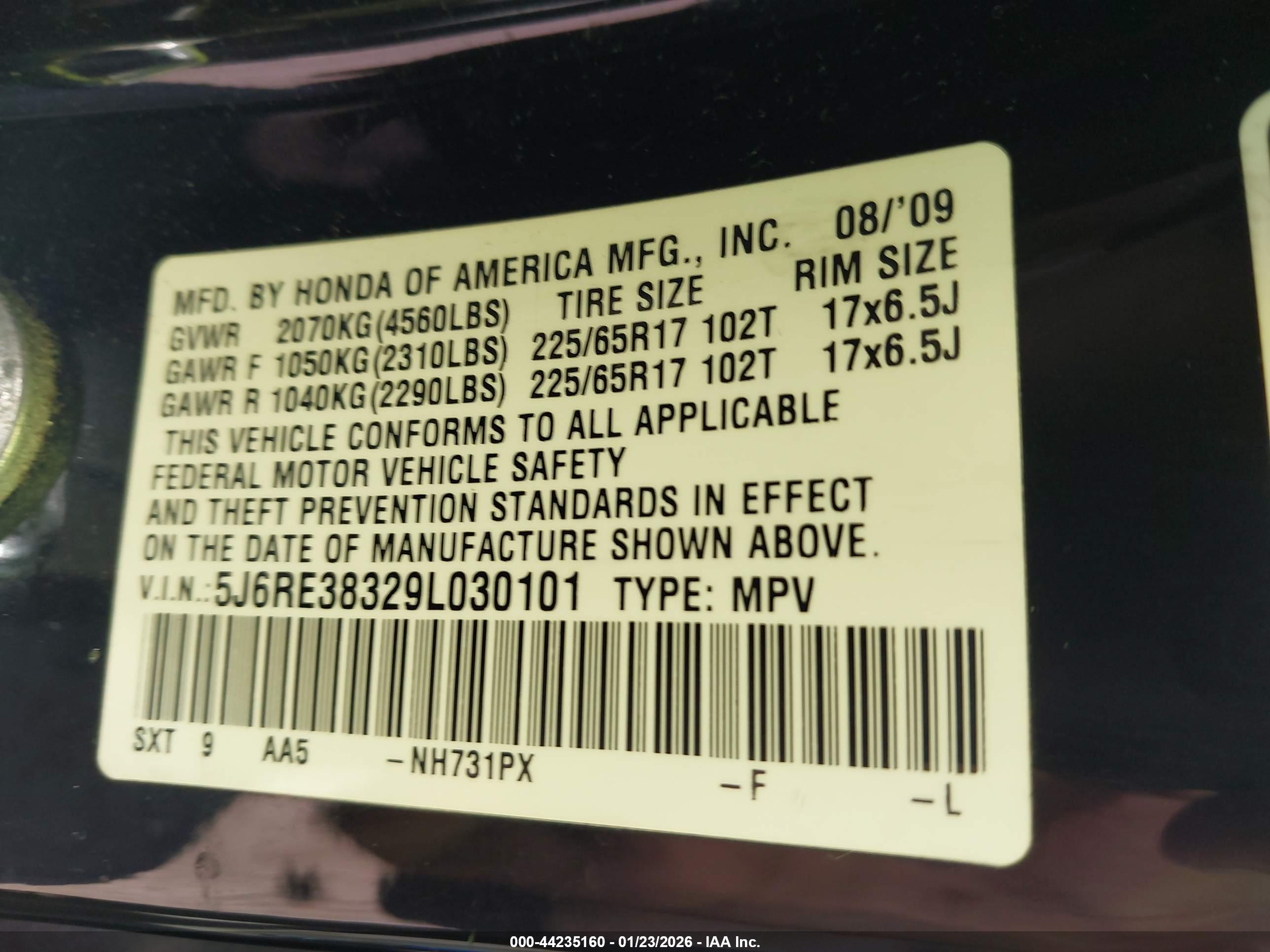 HONDA CR-V image 9