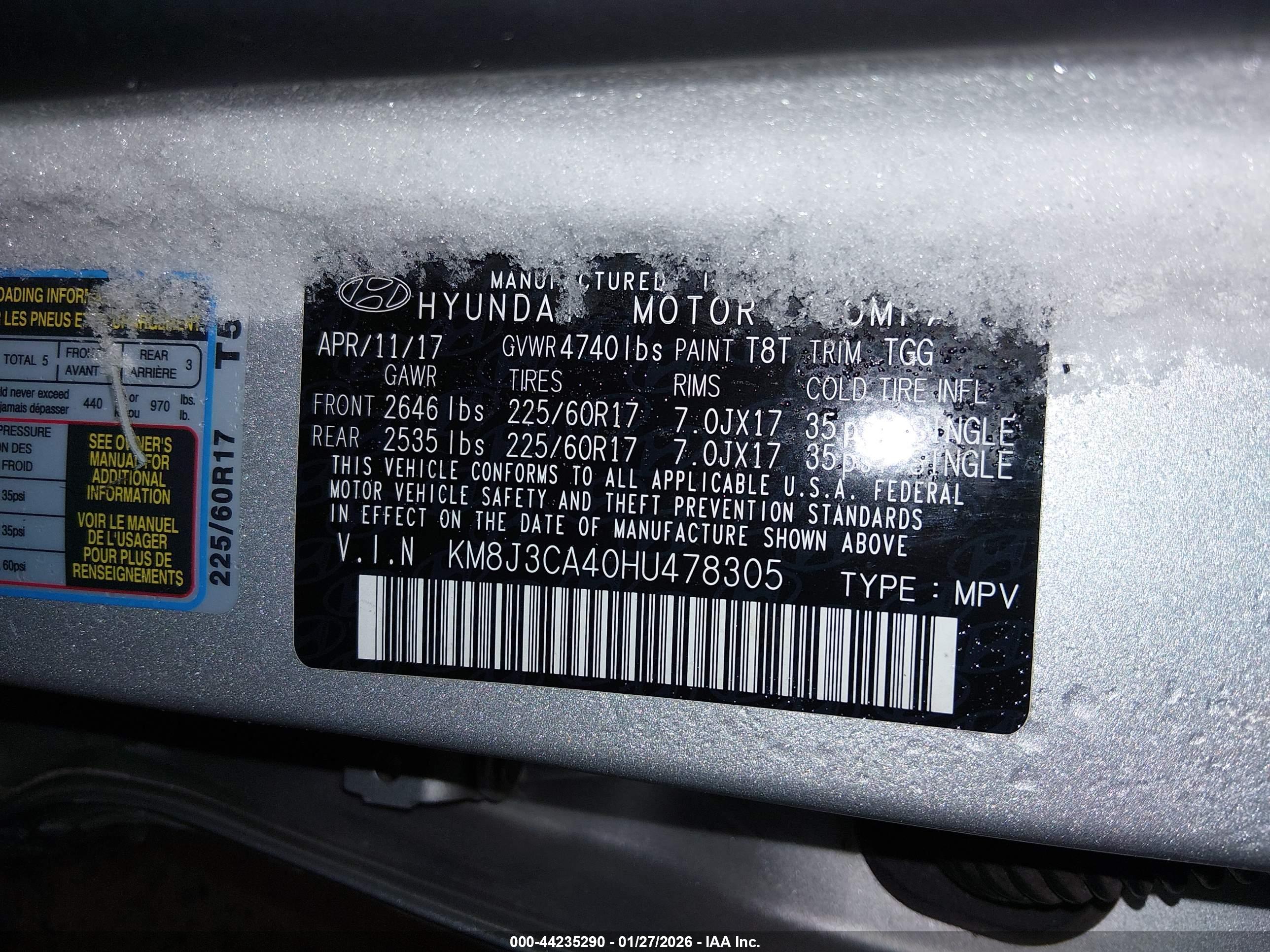 HYUNDAI TUCSON image 9