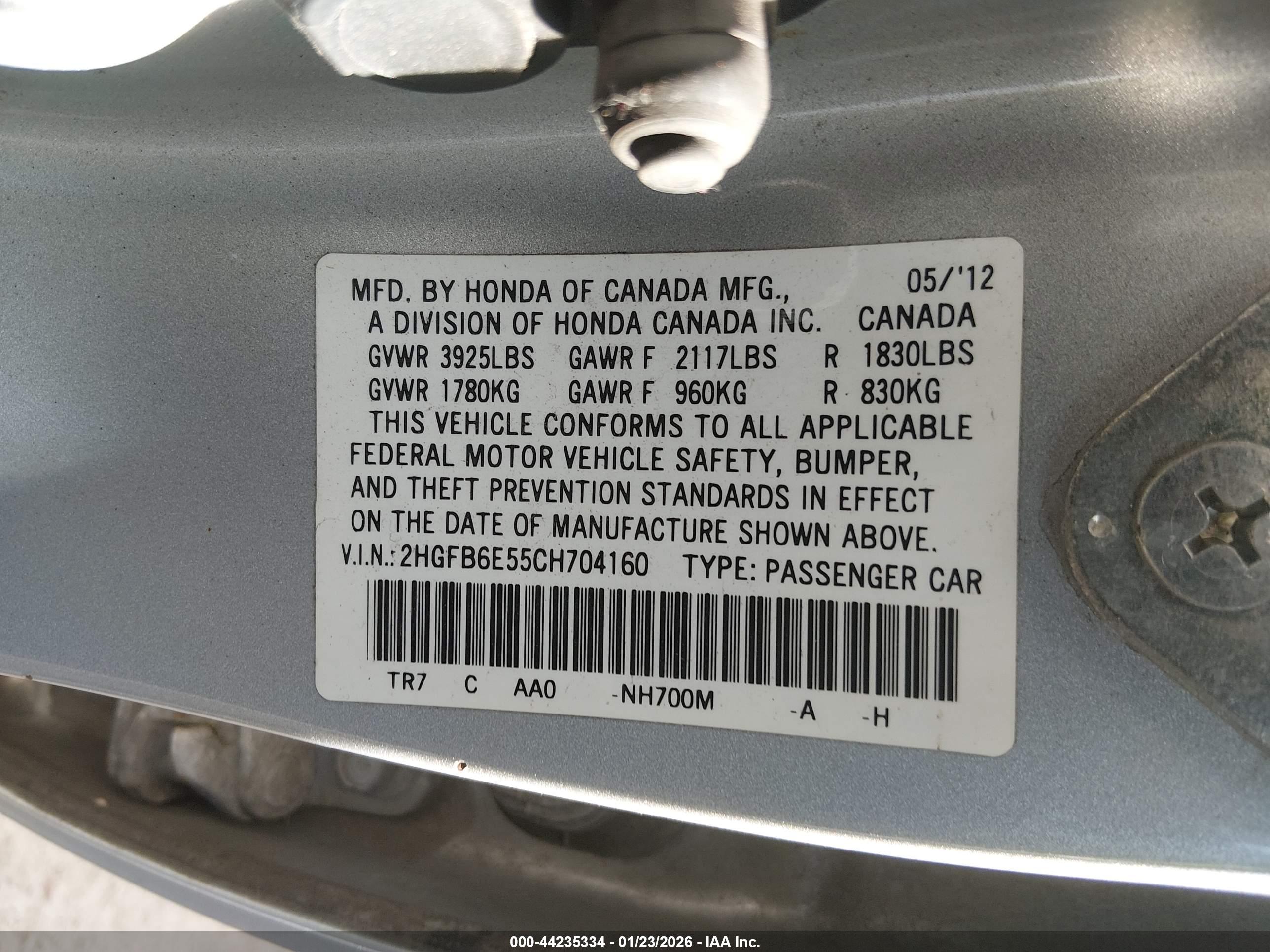 HONDA CIVIC image 9