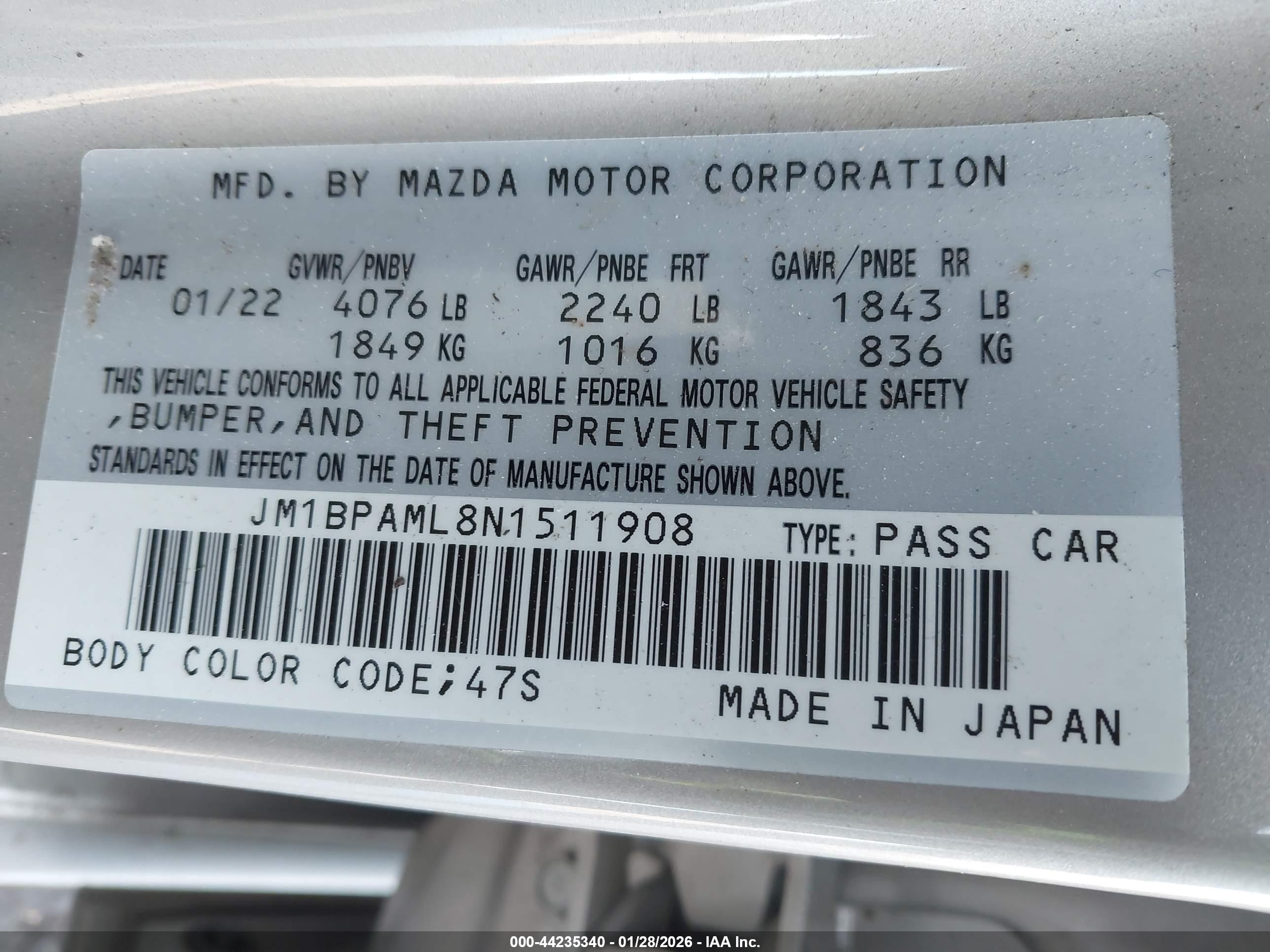 MAZDA MAZDA3 image 9