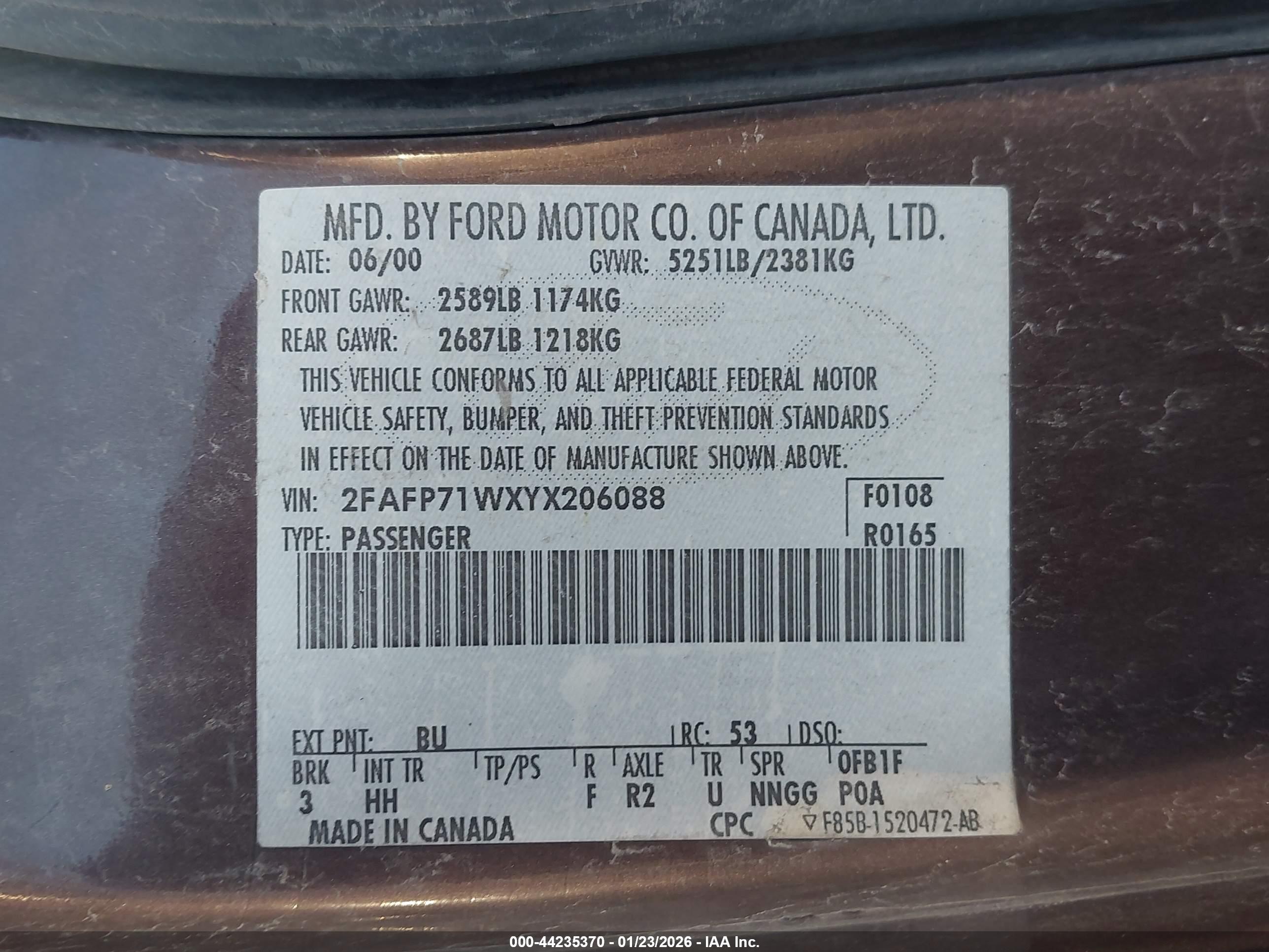 FORD CROWN image 9