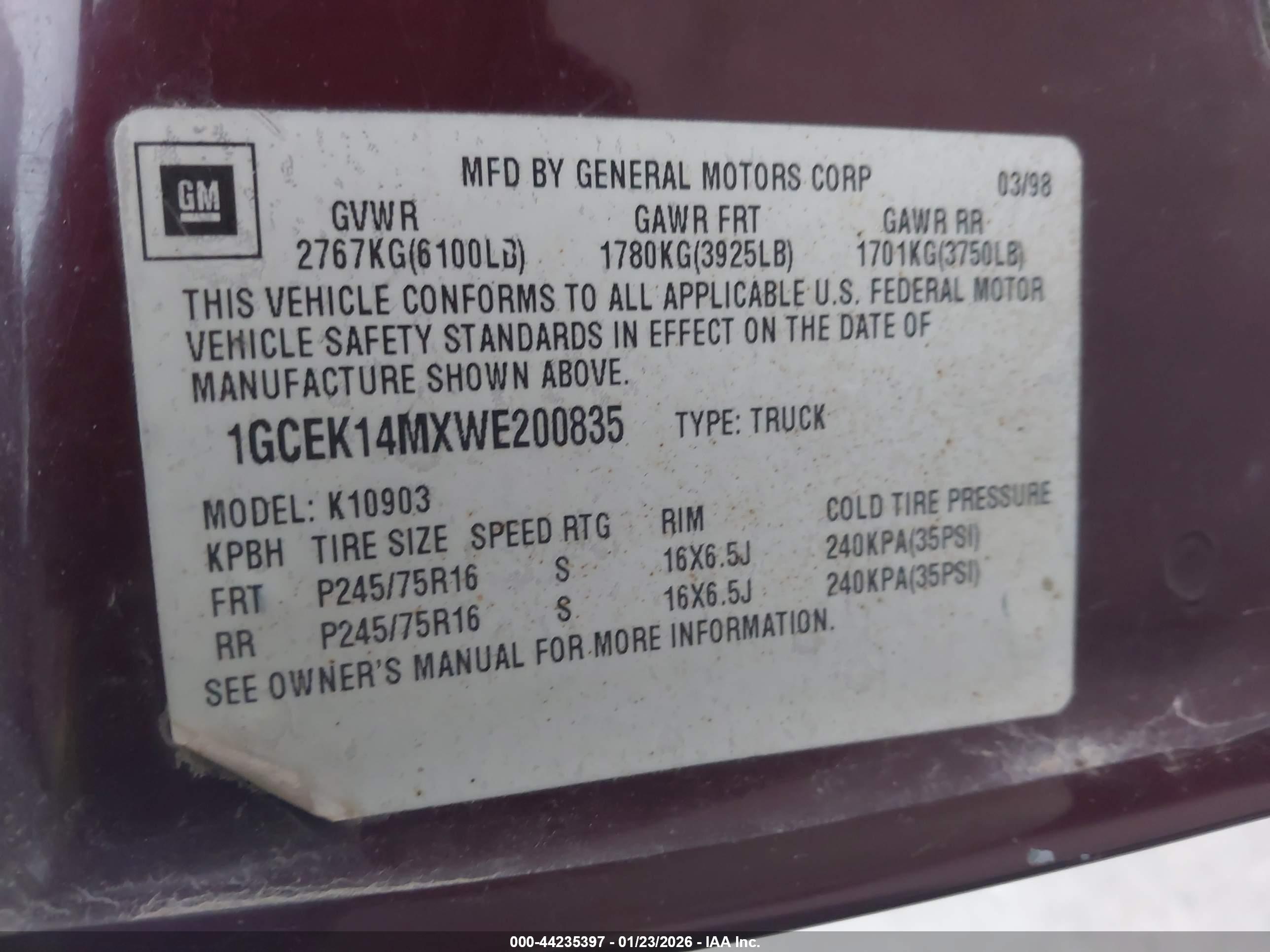 CHEVROLET K1500 image 9