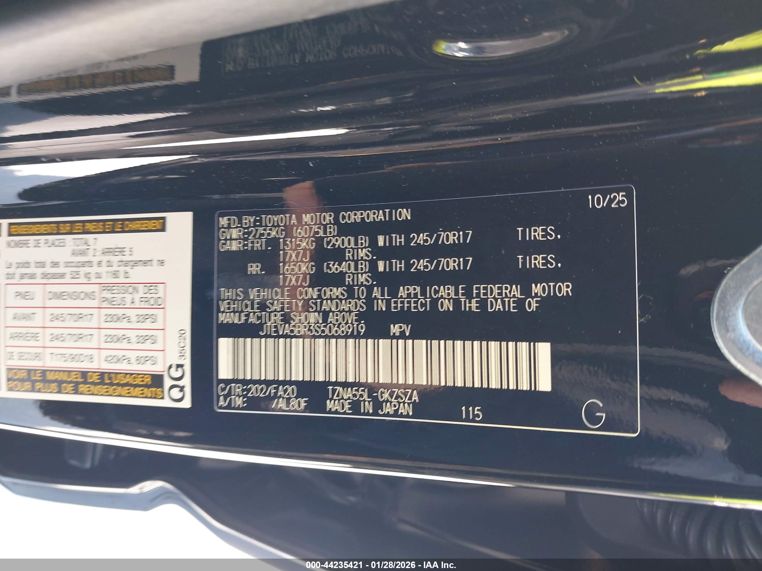 TOYOTA 4RUNNER image 9